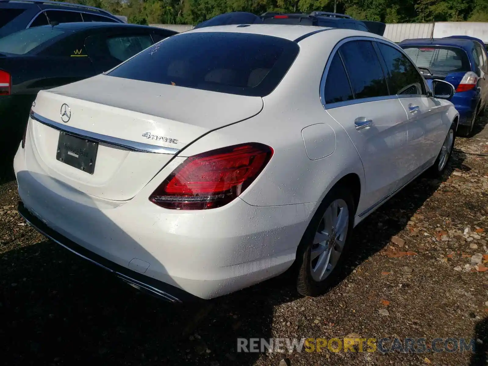 4 Photograph of a damaged car 55SWF8EB7KU318184 MERCEDES-BENZ C-CLASS 2019