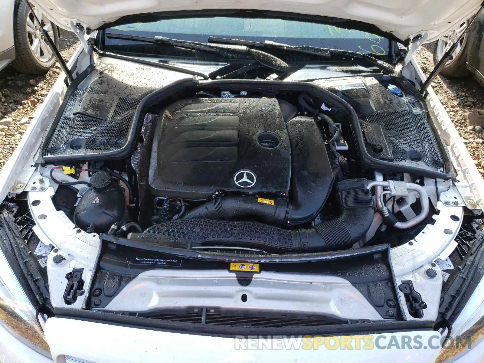 7 Photograph of a damaged car 55SWF8EB7KU318184 MERCEDES-BENZ C-CLASS 2019