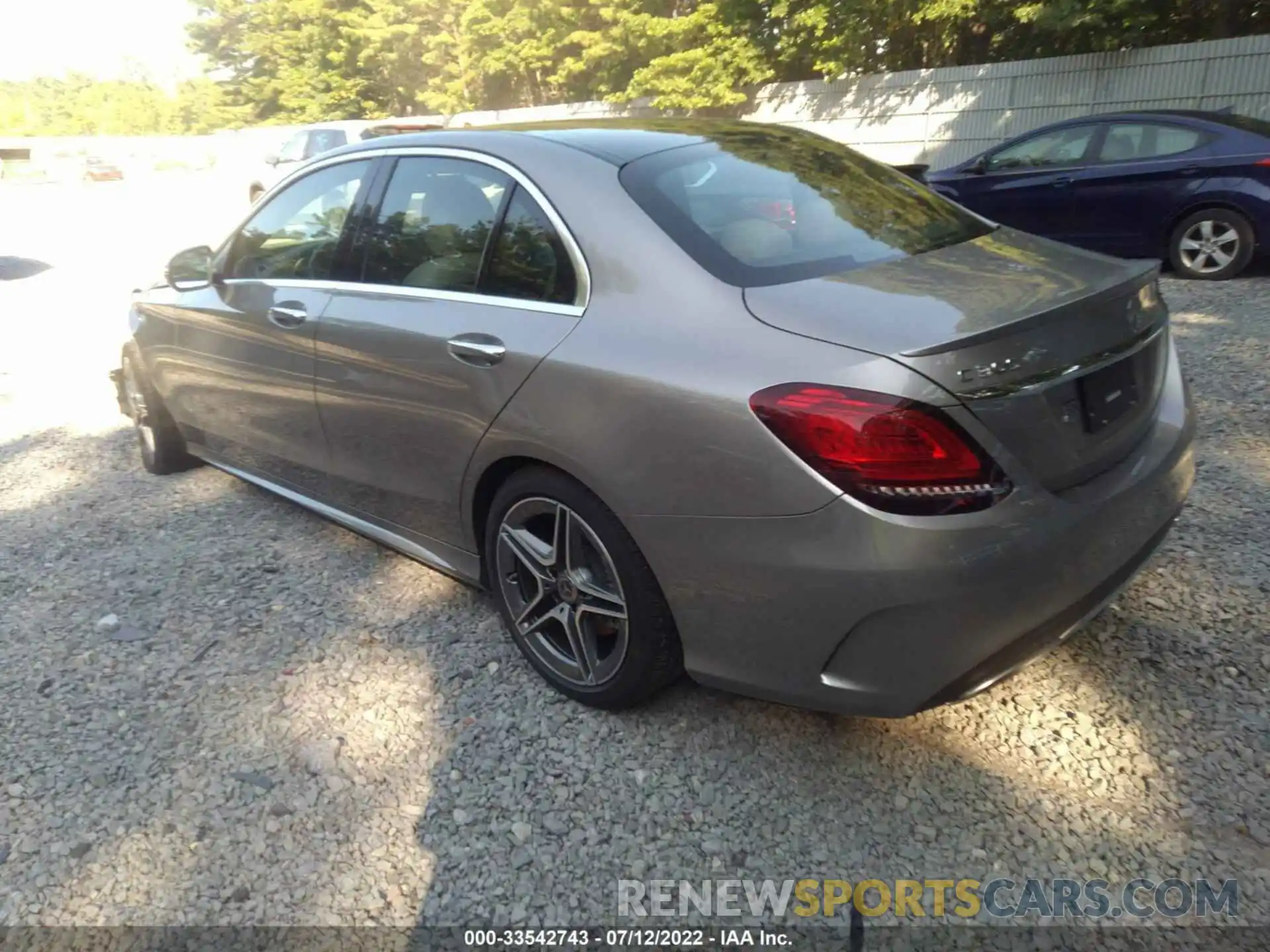 3 Photograph of a damaged car 55SWF8EB7KU319836 MERCEDES-BENZ C-CLASS 2019