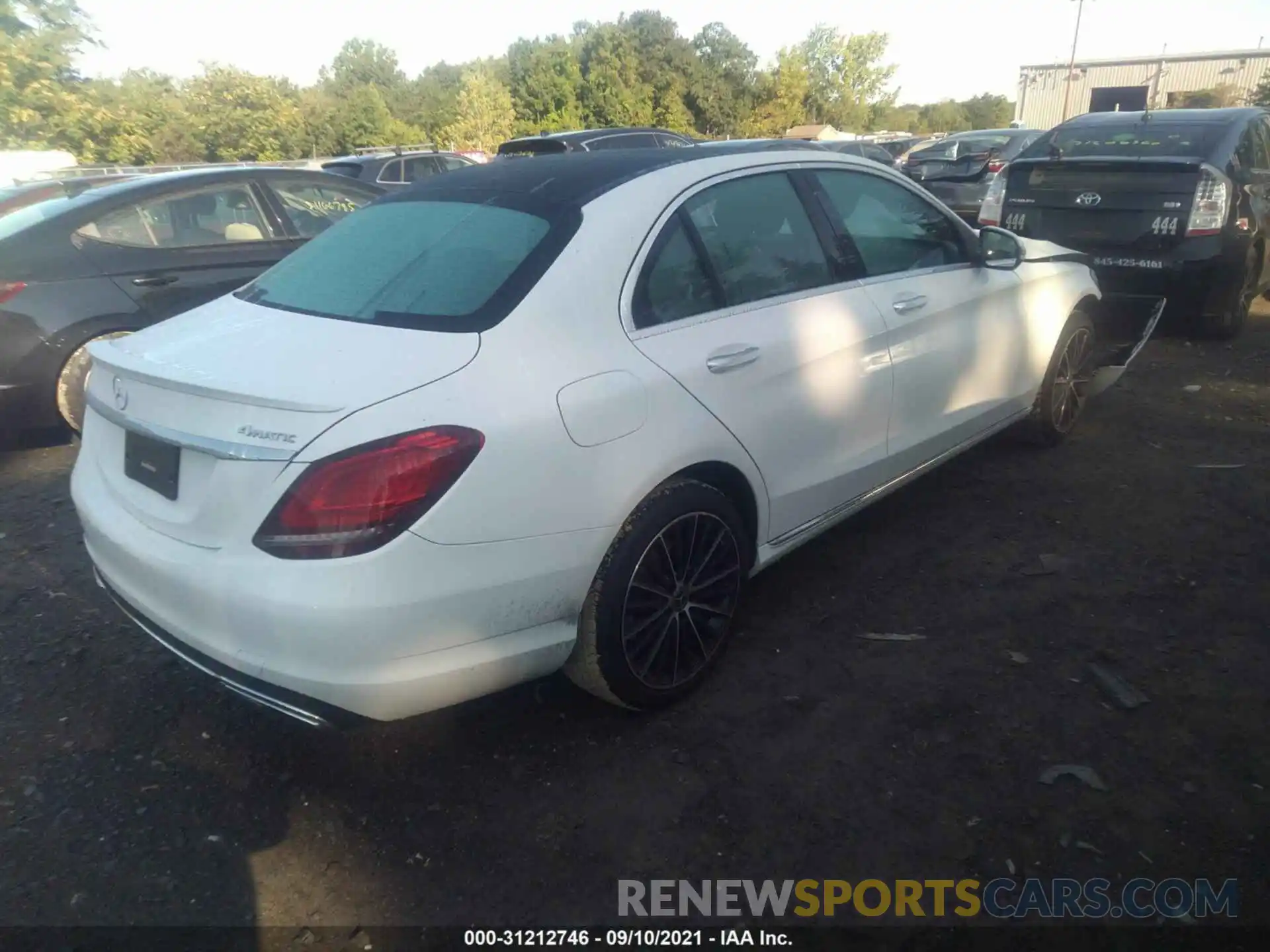 4 Photograph of a damaged car 55SWF8EB7KU321392 MERCEDES-BENZ C-CLASS 2019