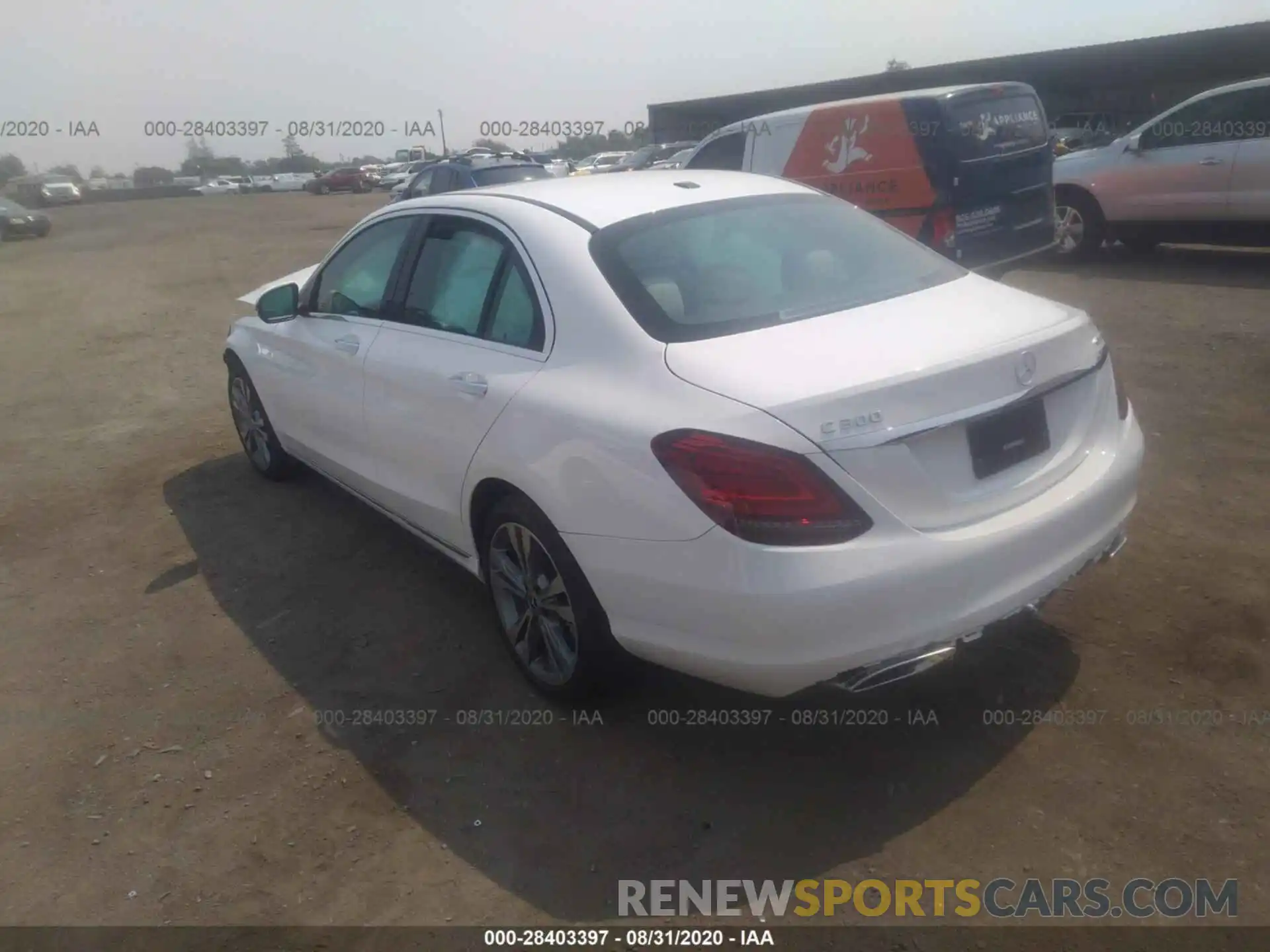 3 Photograph of a damaged car 55SWF8EB7KU322316 MERCEDES-BENZ C-CLASS 2019