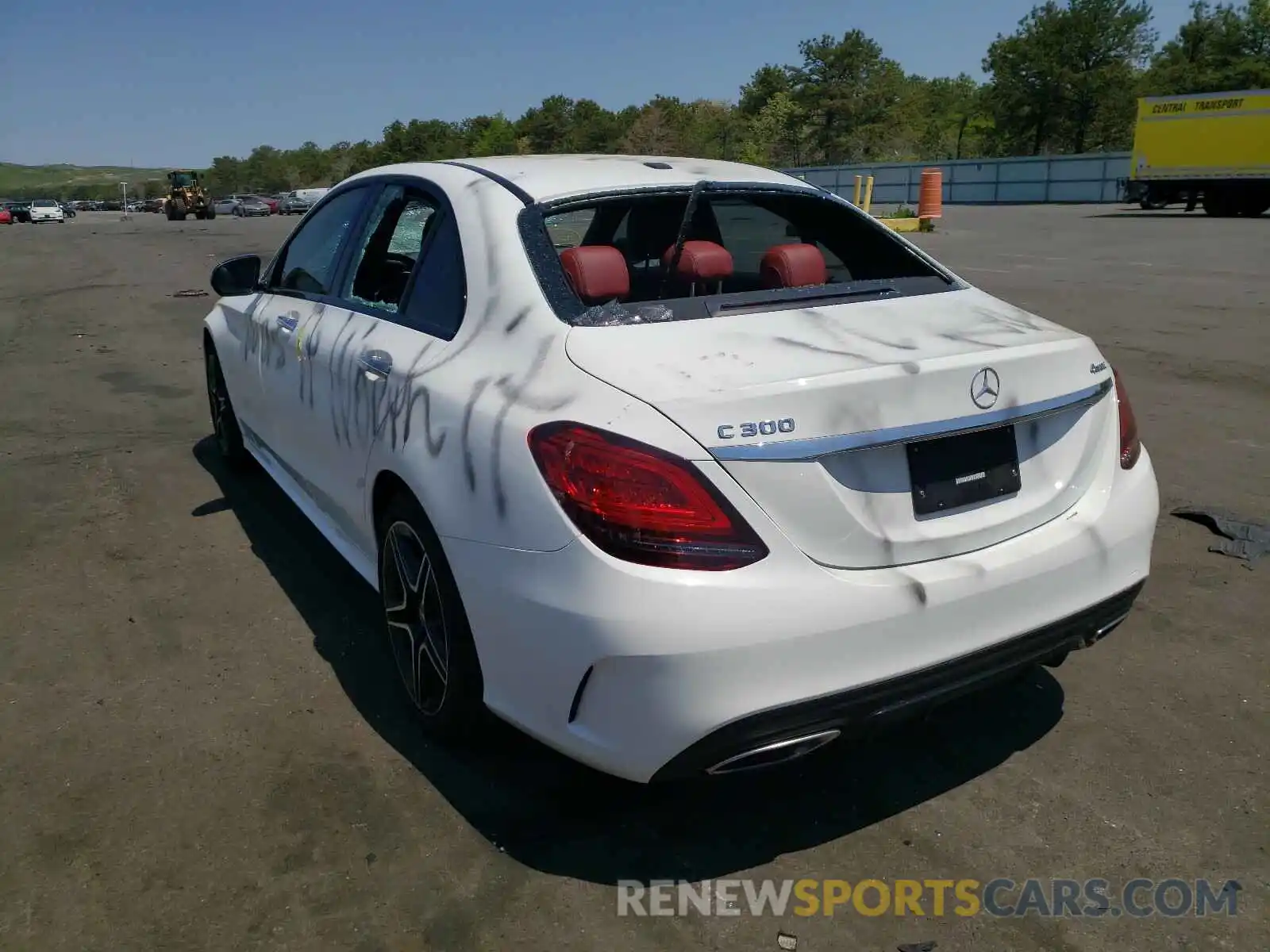 3 Photograph of a damaged car 55SWF8EB8KU286197 MERCEDES-BENZ C-CLASS 2019