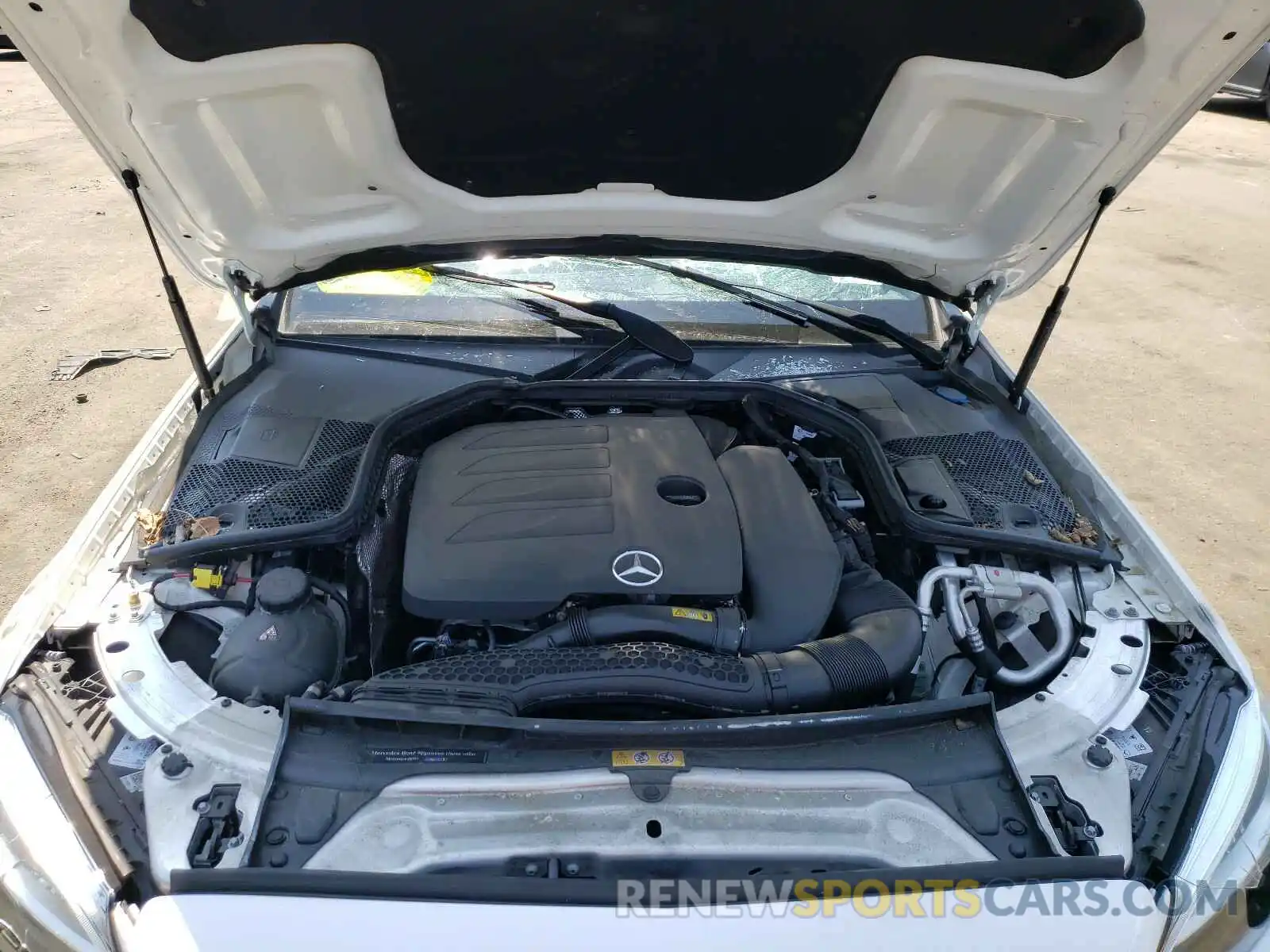 7 Photograph of a damaged car 55SWF8EB8KU286197 MERCEDES-BENZ C-CLASS 2019