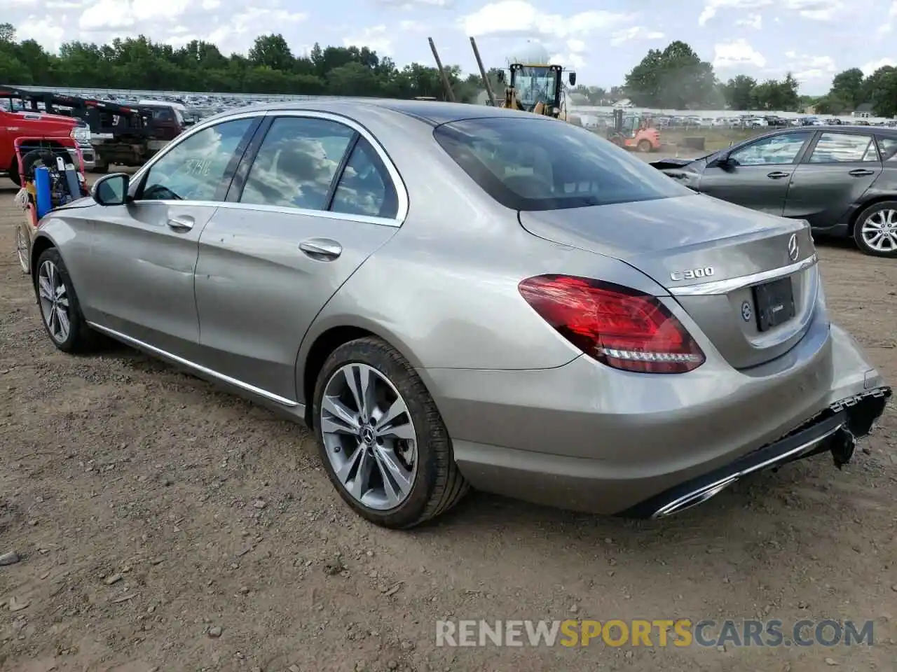 3 Photograph of a damaged car 55SWF8EB8KU288340 MERCEDES-BENZ C-CLASS 2019