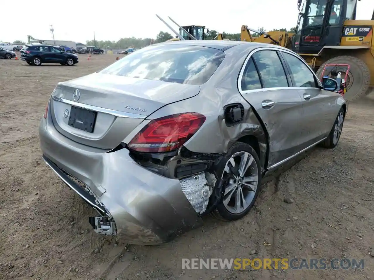 4 Photograph of a damaged car 55SWF8EB8KU288340 MERCEDES-BENZ C-CLASS 2019