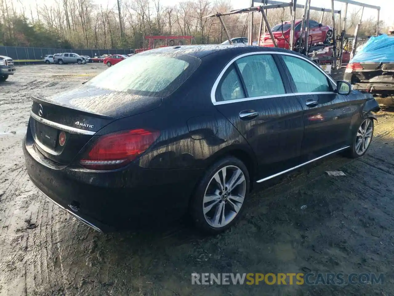 3 Photograph of a damaged car 55SWF8EB8KU293392 MERCEDES-BENZ C-CLASS 2019