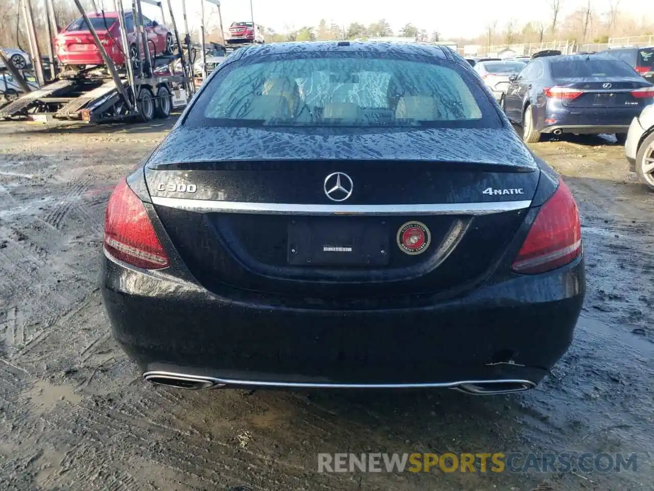 6 Photograph of a damaged car 55SWF8EB8KU293392 MERCEDES-BENZ C-CLASS 2019