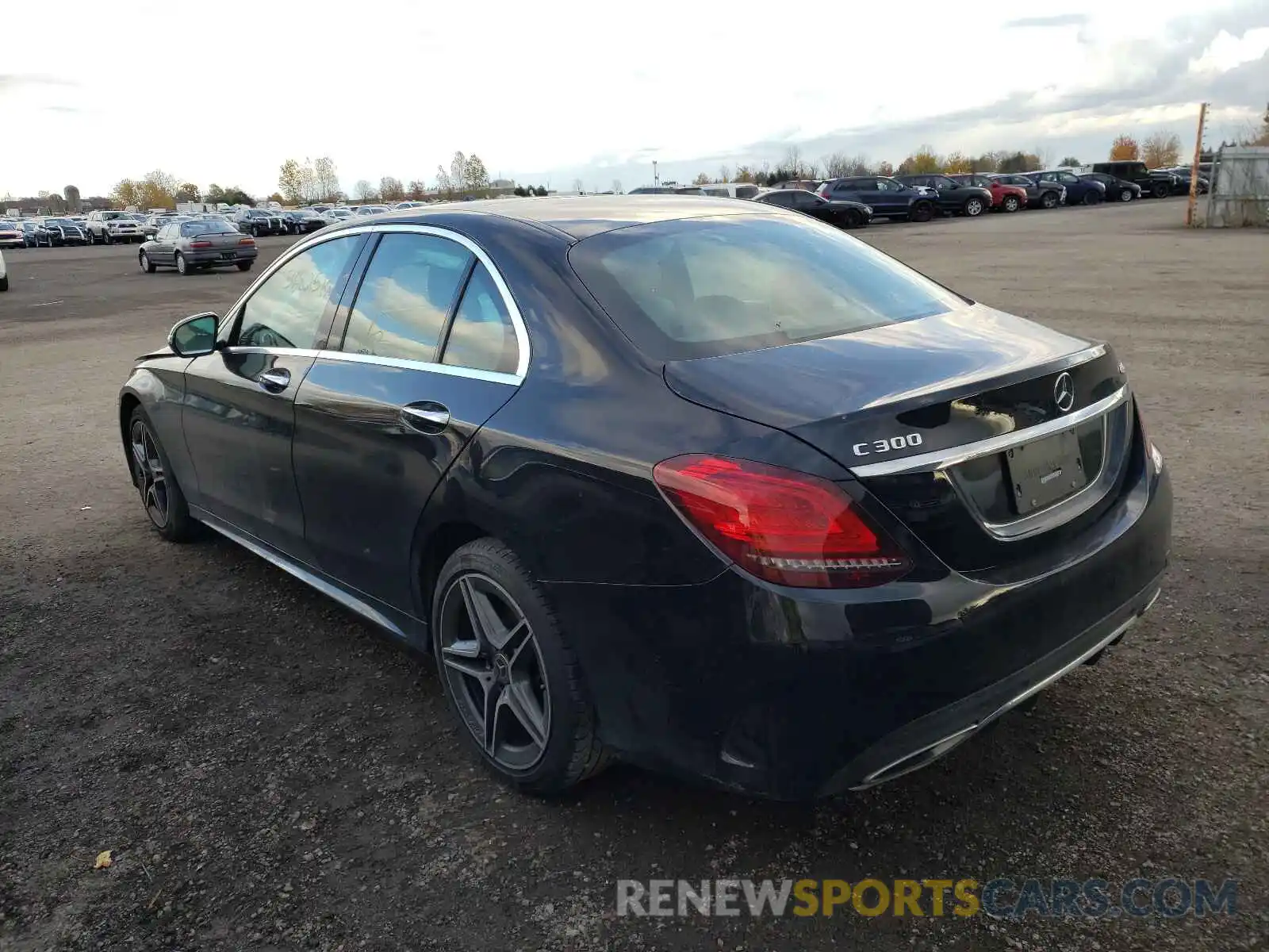 3 Photograph of a damaged car 55SWF8EB8KU293652 MERCEDES-BENZ C-CLASS 2019