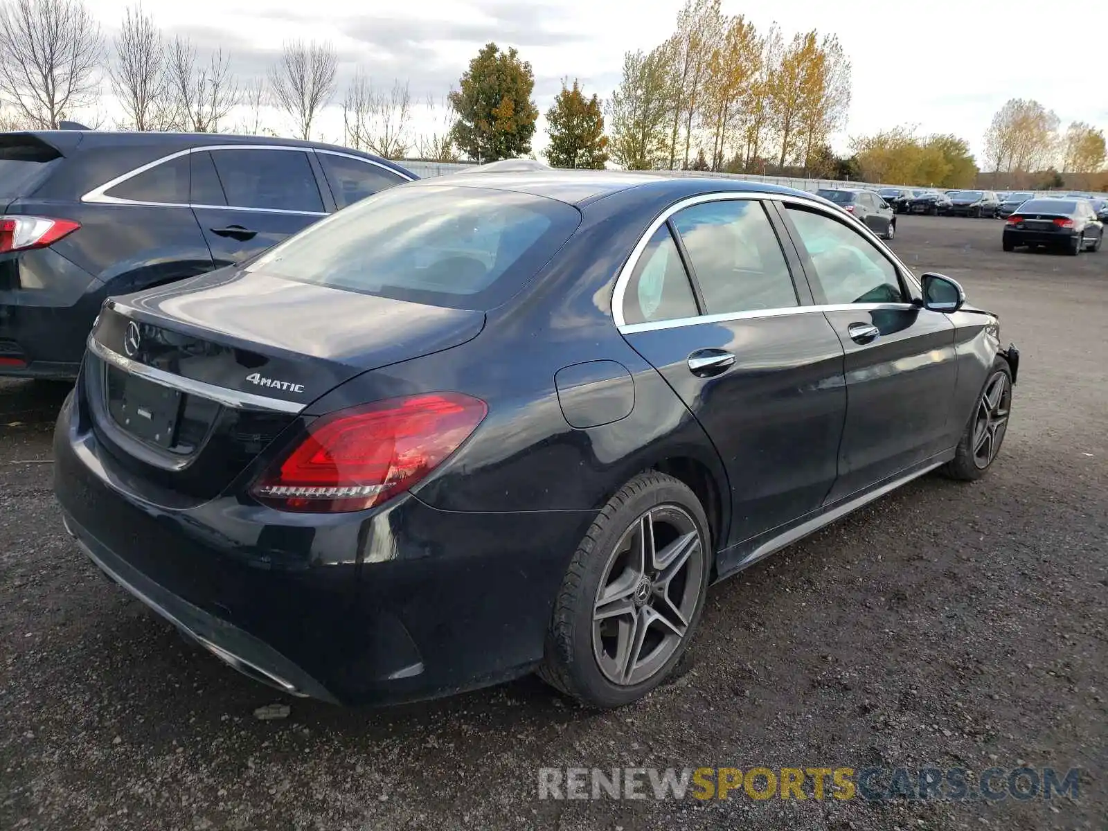 4 Photograph of a damaged car 55SWF8EB8KU293652 MERCEDES-BENZ C-CLASS 2019