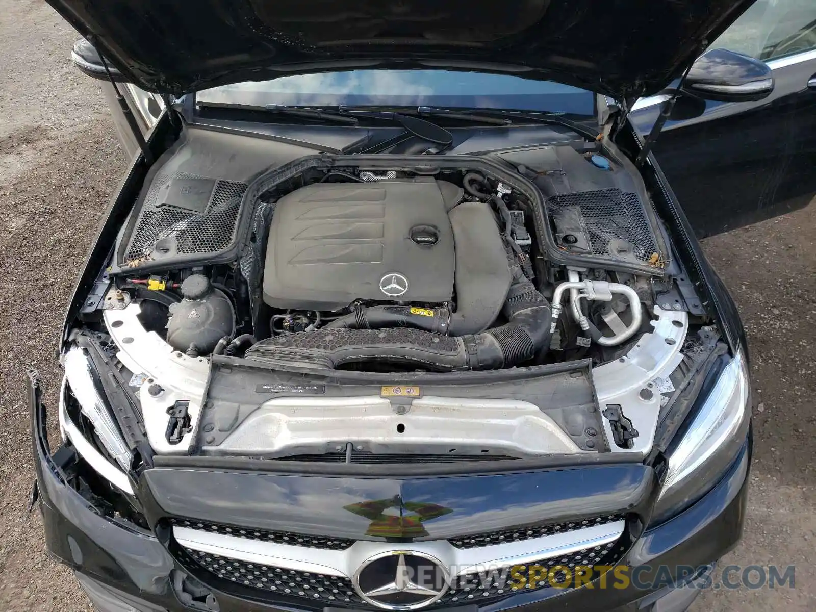 7 Photograph of a damaged car 55SWF8EB8KU293652 MERCEDES-BENZ C-CLASS 2019