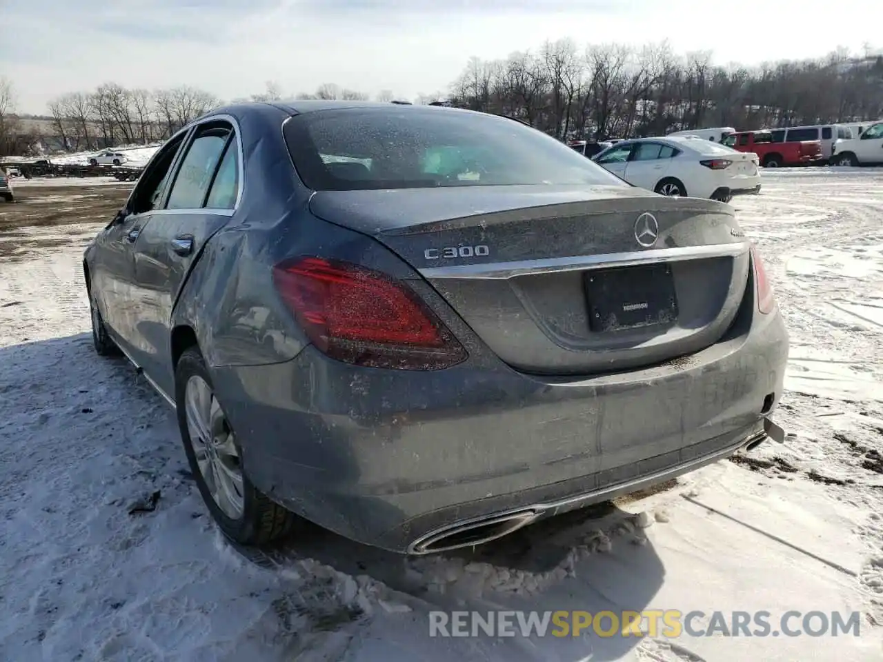 3 Photograph of a damaged car 55SWF8EB8KU302608 MERCEDES-BENZ C-CLASS 2019