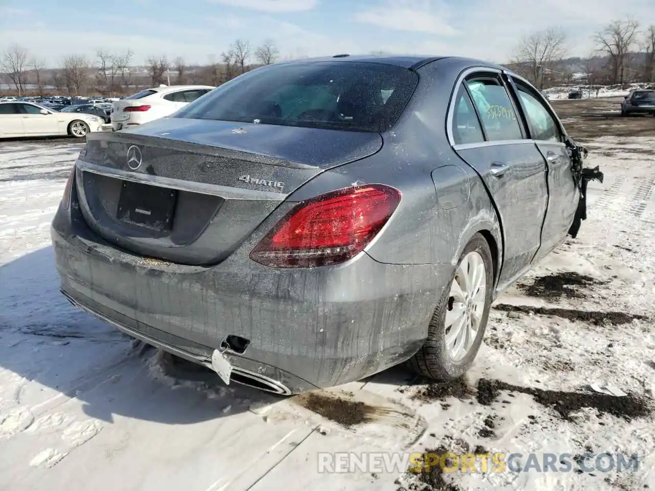 4 Photograph of a damaged car 55SWF8EB8KU302608 MERCEDES-BENZ C-CLASS 2019