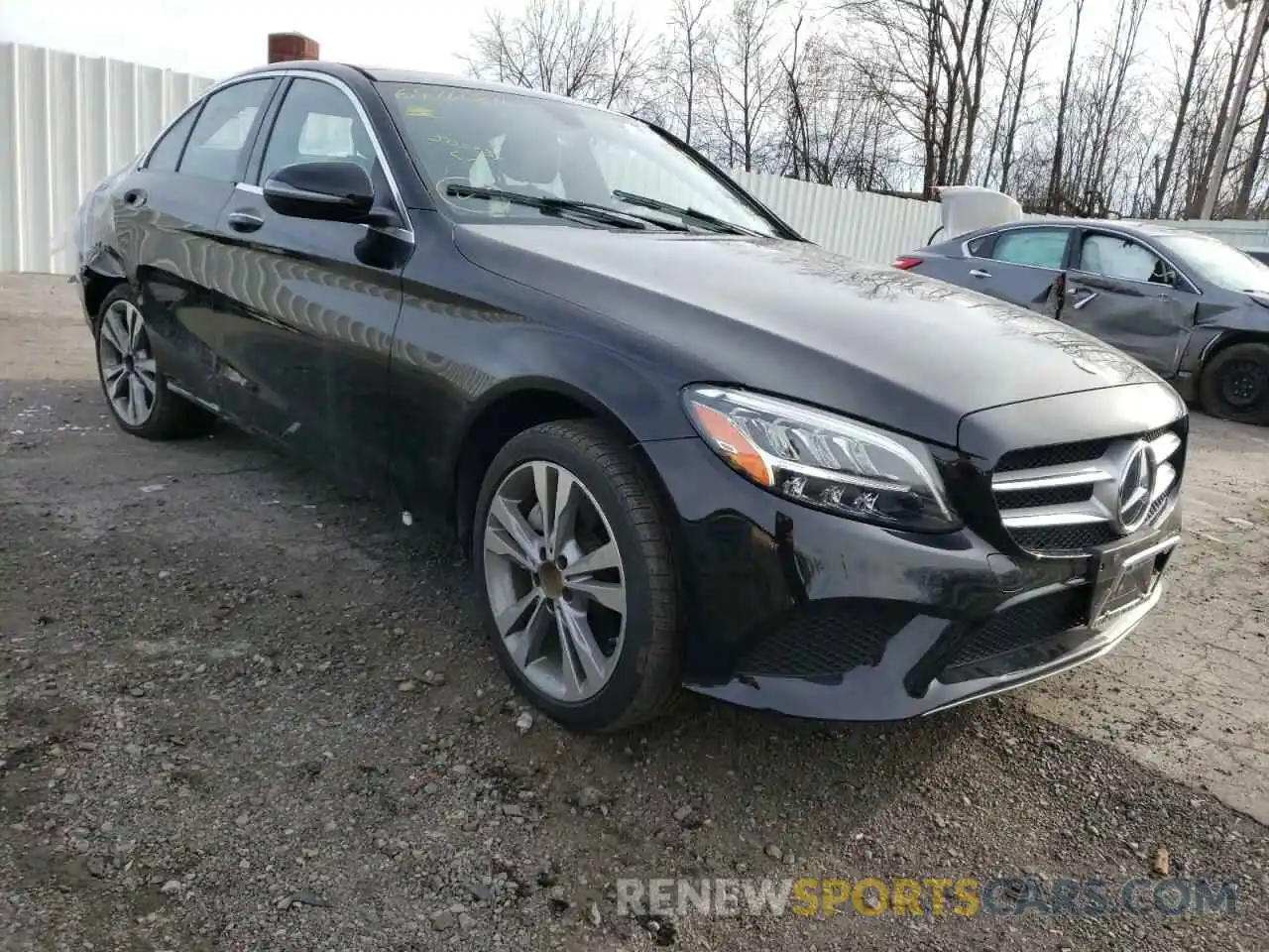 1 Photograph of a damaged car 55SWF8EB8KU304407 MERCEDES-BENZ C-CLASS 2019