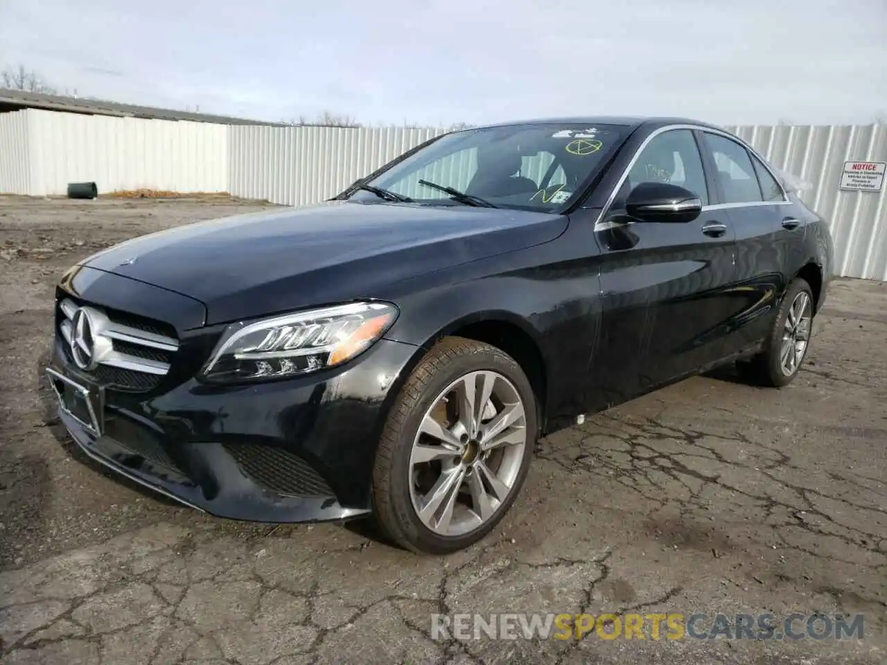 2 Photograph of a damaged car 55SWF8EB8KU304407 MERCEDES-BENZ C-CLASS 2019