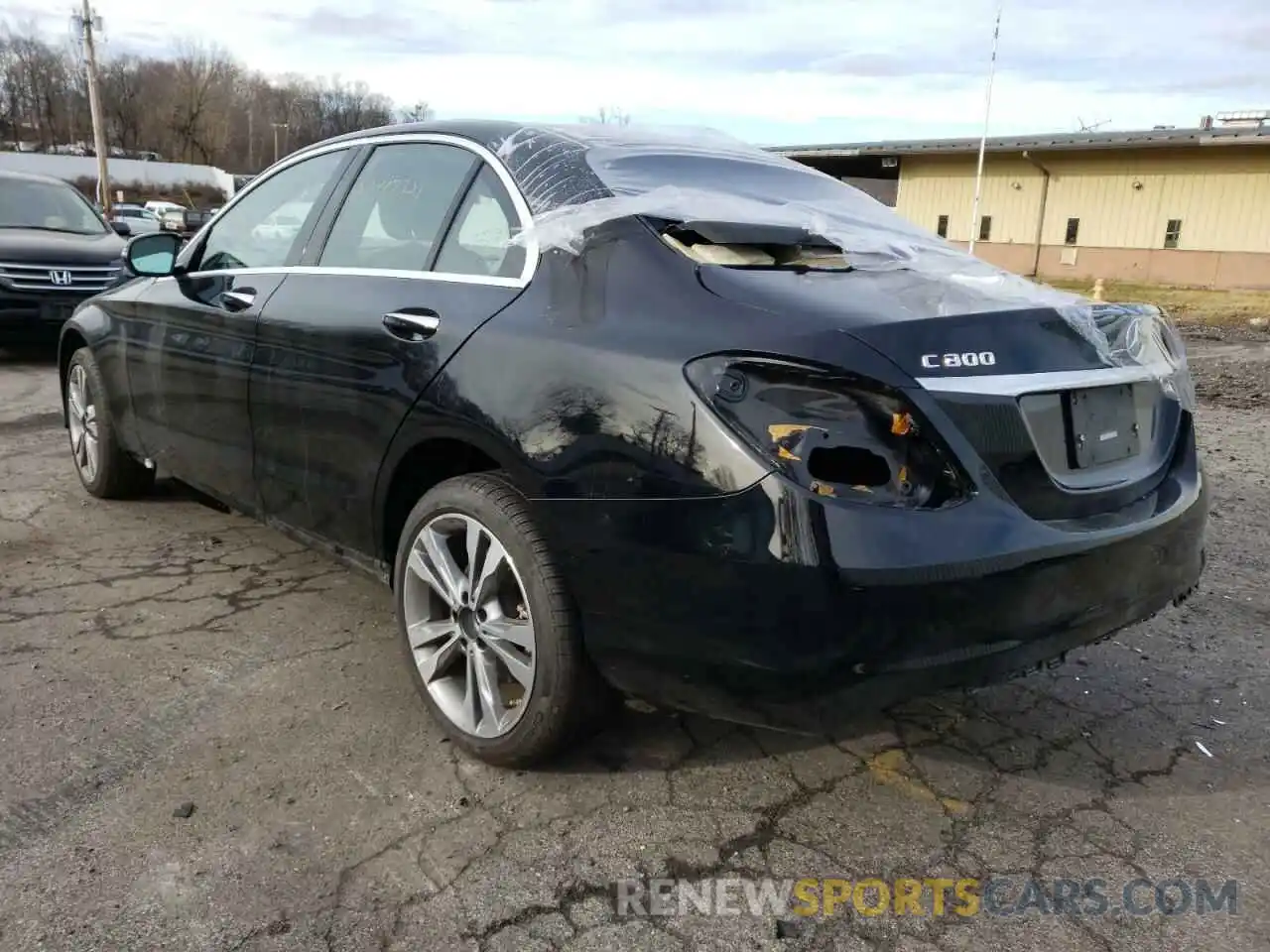 3 Photograph of a damaged car 55SWF8EB8KU304407 MERCEDES-BENZ C-CLASS 2019