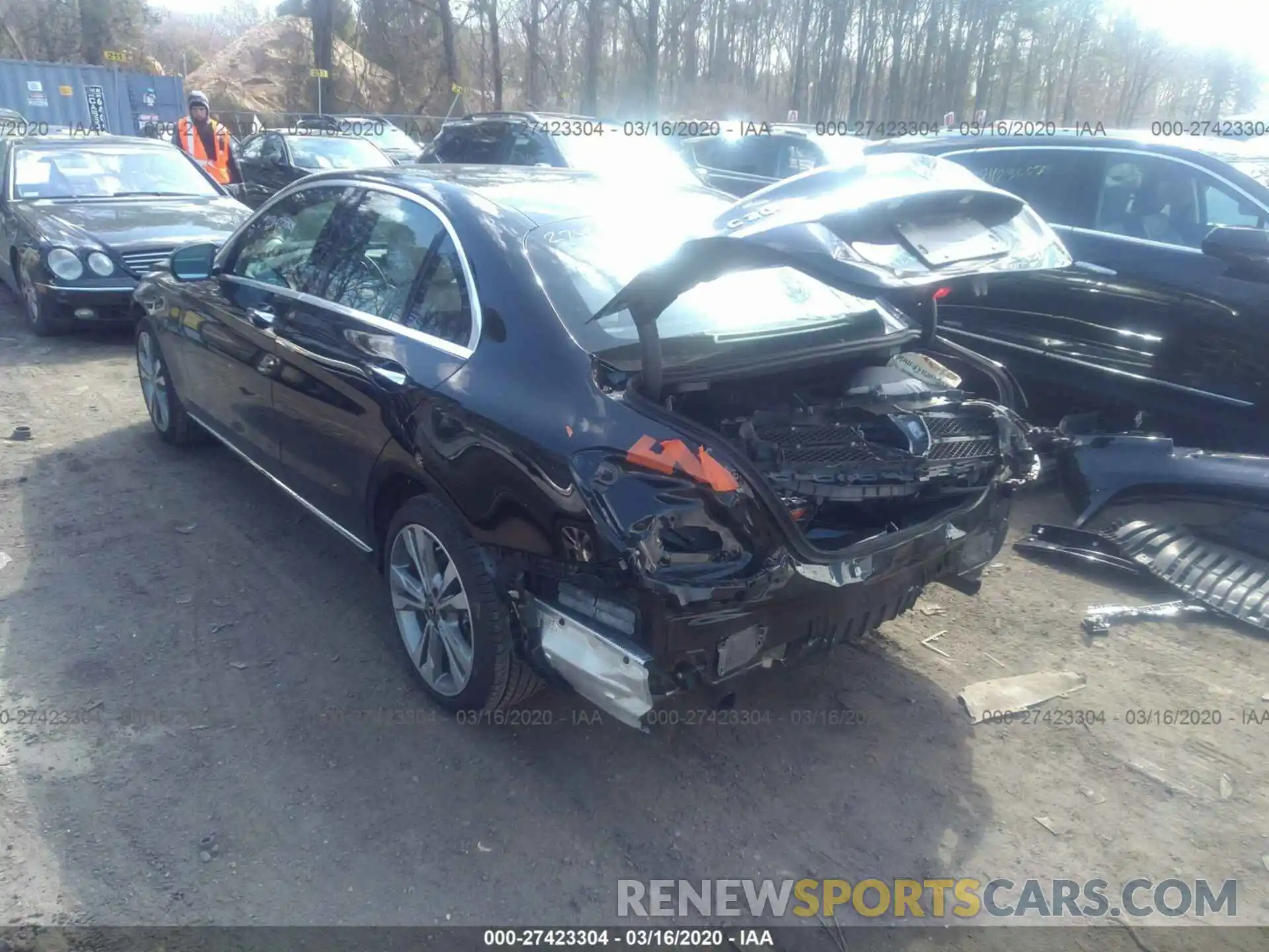 3 Photograph of a damaged car 55SWF8EB8KU304584 MERCEDES-BENZ C-CLASS 2019