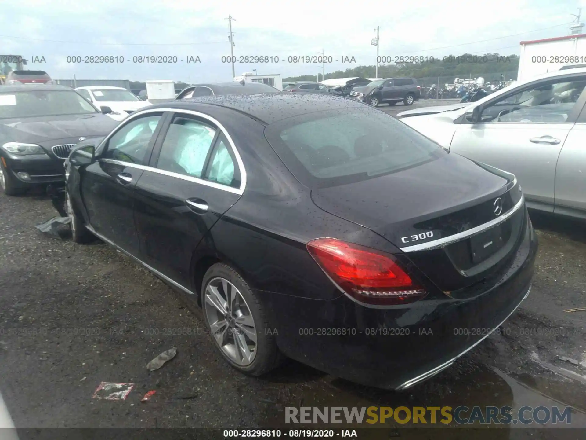 3 Photograph of a damaged car 55SWF8EB8KU306061 MERCEDES-BENZ C-CLASS 2019