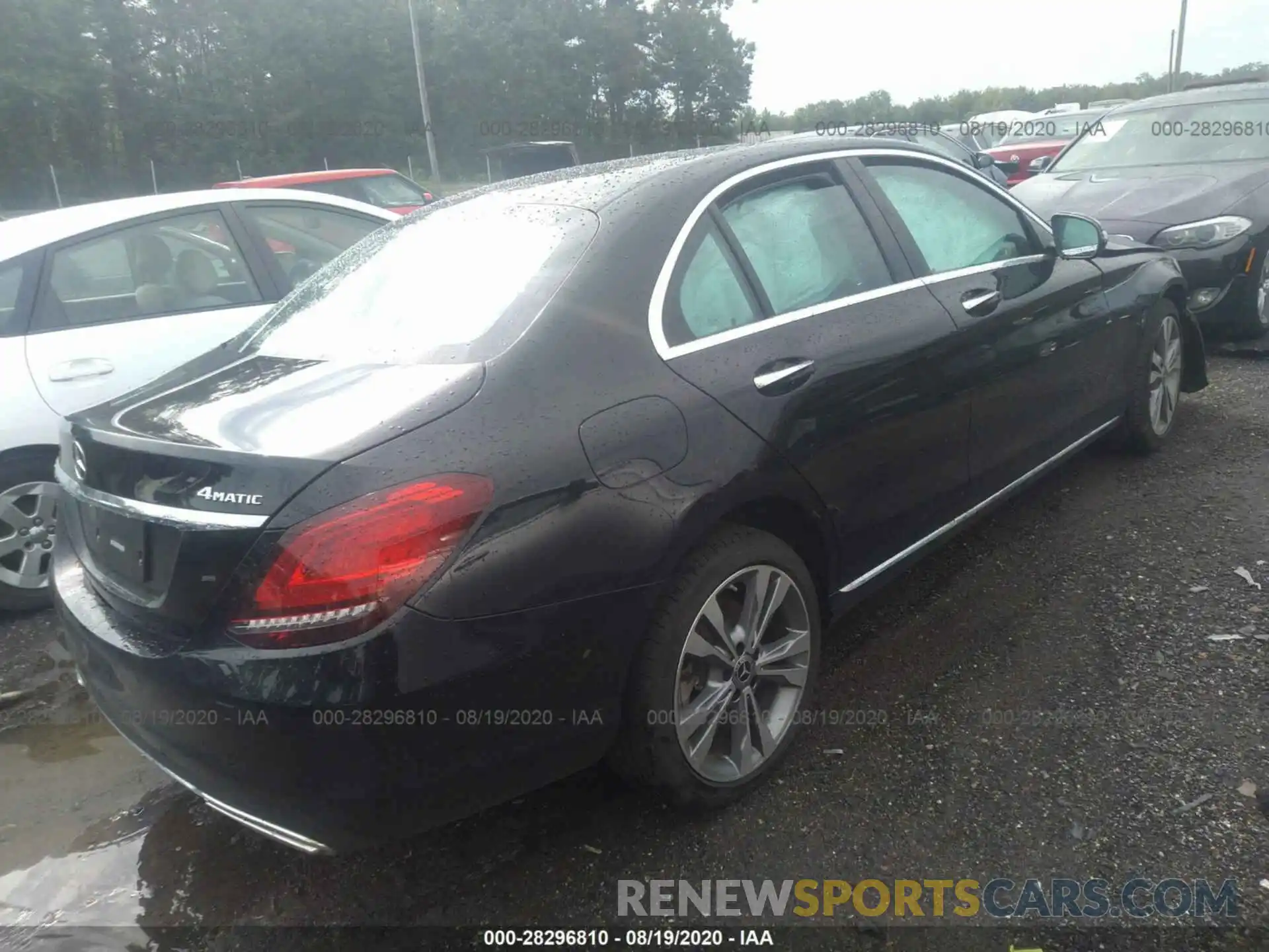 4 Photograph of a damaged car 55SWF8EB8KU306061 MERCEDES-BENZ C-CLASS 2019