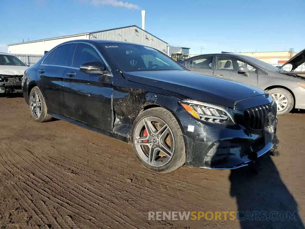 4 Photograph of a damaged car 55SWF8EB8KU307436 MERCEDES-BENZ C-CLASS 2019