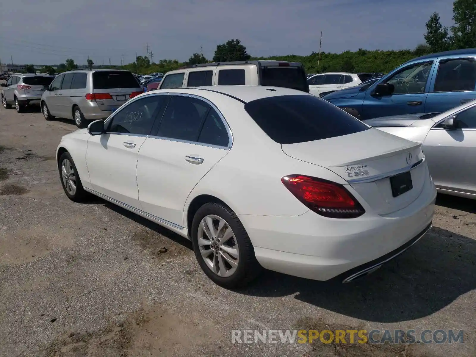 3 Photograph of a damaged car 55SWF8EB8KU308358 MERCEDES-BENZ C-CLASS 2019