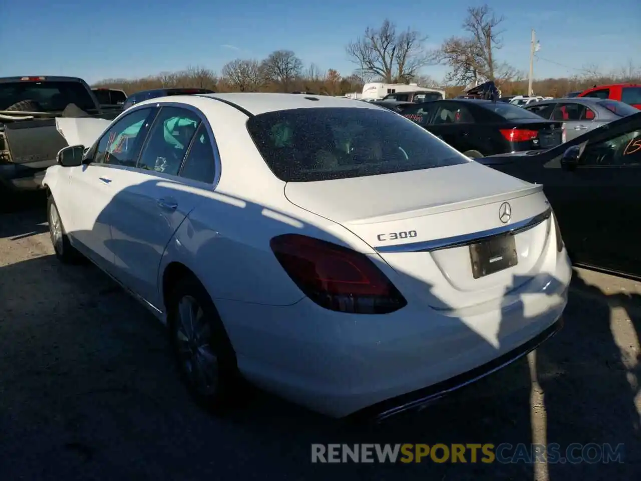 3 Photograph of a damaged car 55SWF8EB8KU309512 MERCEDES-BENZ C-CLASS 2019