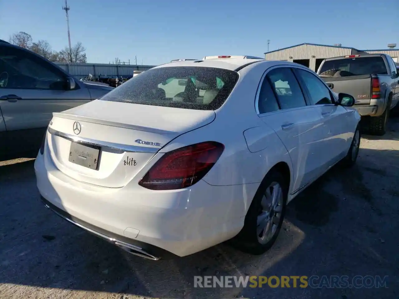 4 Photograph of a damaged car 55SWF8EB8KU309512 MERCEDES-BENZ C-CLASS 2019