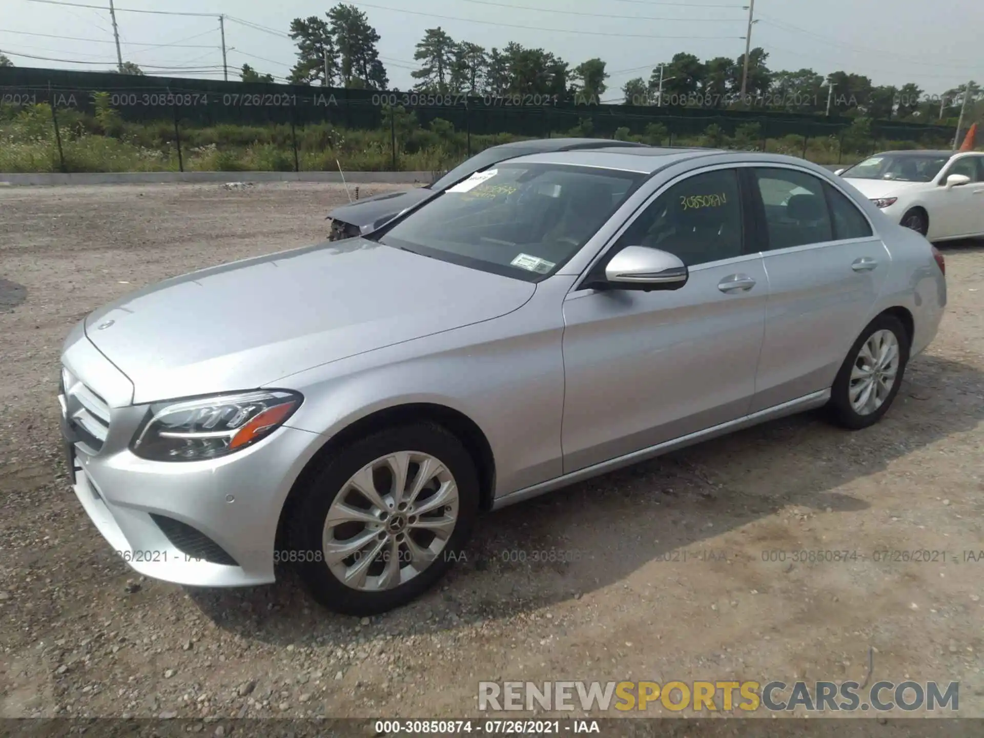 2 Photograph of a damaged car 55SWF8EB8KU313110 MERCEDES-BENZ C-CLASS 2019