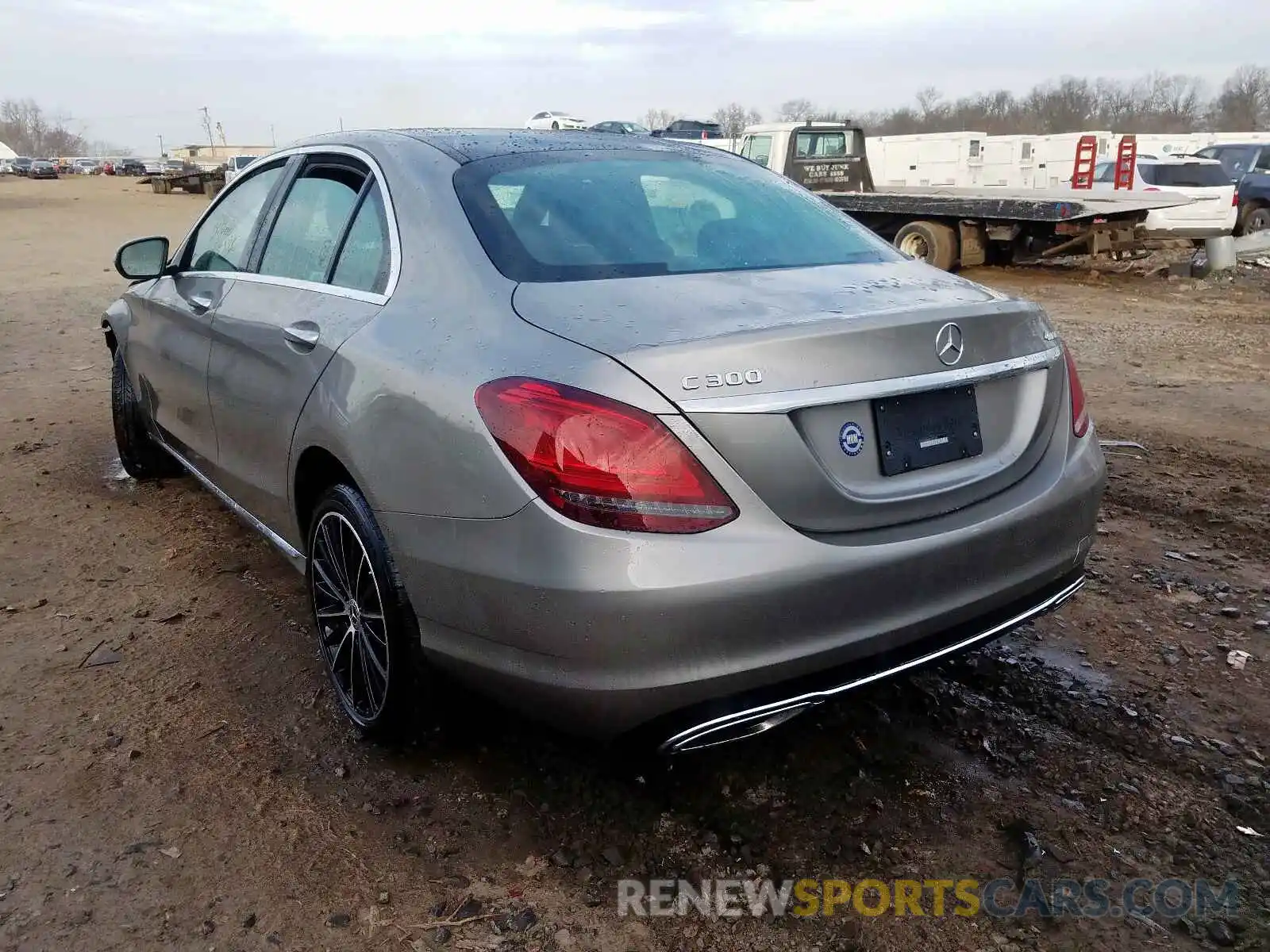 3 Photograph of a damaged car 55SWF8EB8KU313334 MERCEDES-BENZ C CLASS 2019