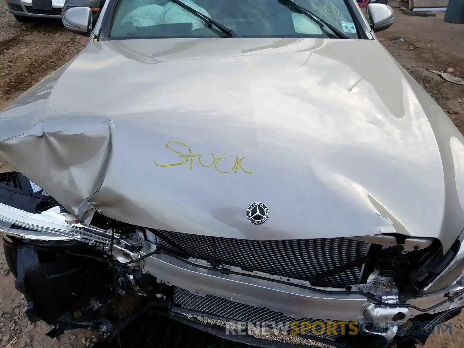 7 Photograph of a damaged car 55SWF8EB8KU313334 MERCEDES-BENZ C CLASS 2019