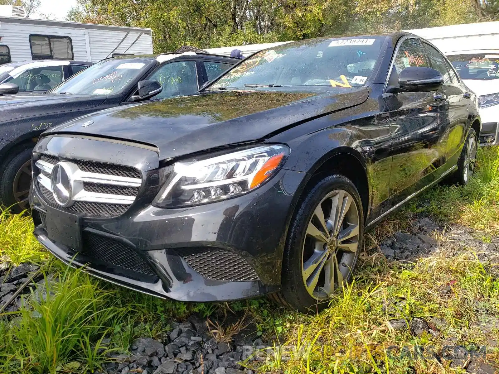 2 Photograph of a damaged car 55SWF8EB8KU314080 MERCEDES-BENZ C-CLASS 2019