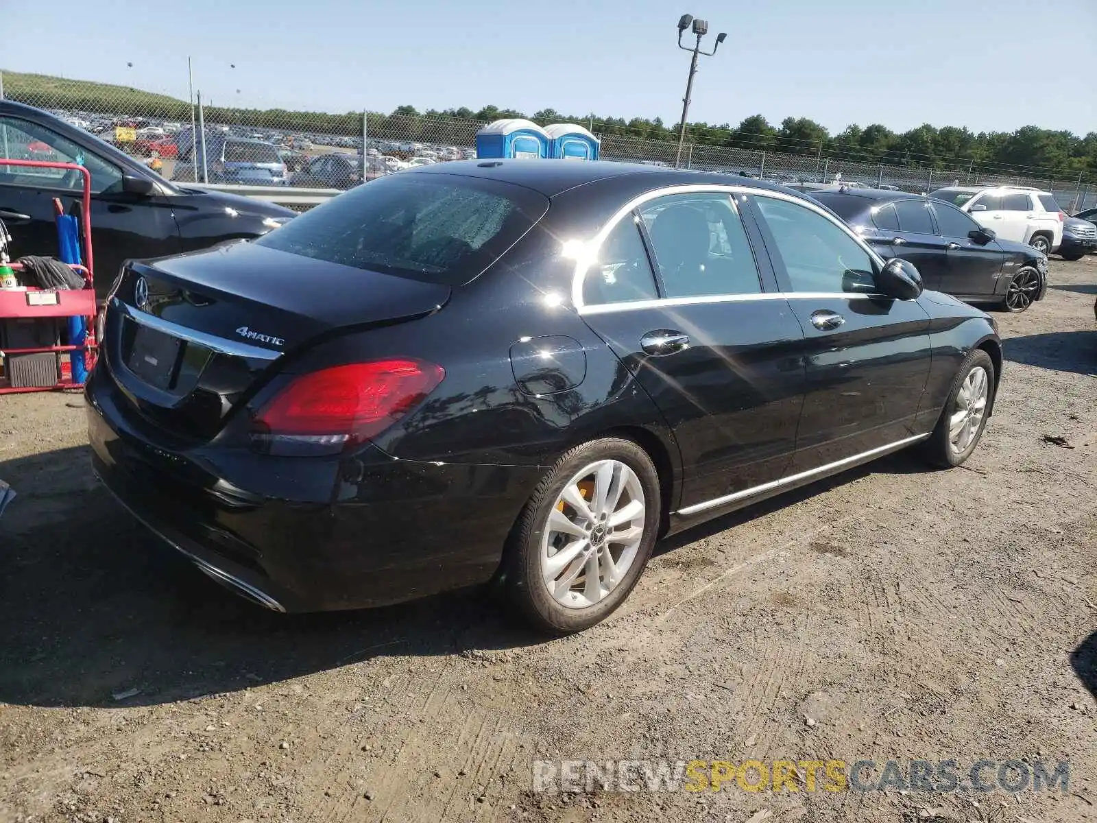 4 Photograph of a damaged car 55SWF8EB8KU319148 MERCEDES-BENZ C-CLASS 2019