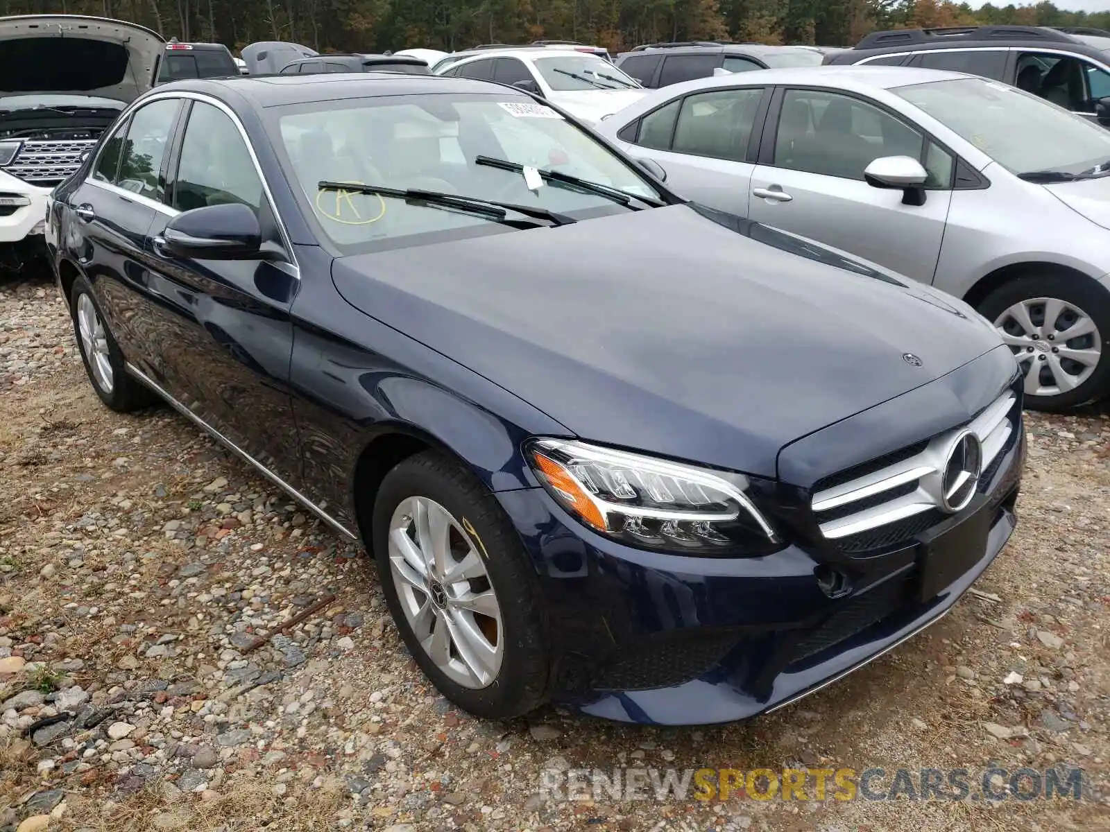 1 Photograph of a damaged car 55SWF8EB8KU320882 MERCEDES-BENZ C-CLASS 2019