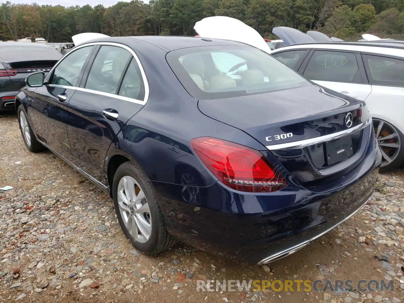 3 Photograph of a damaged car 55SWF8EB8KU320882 MERCEDES-BENZ C-CLASS 2019