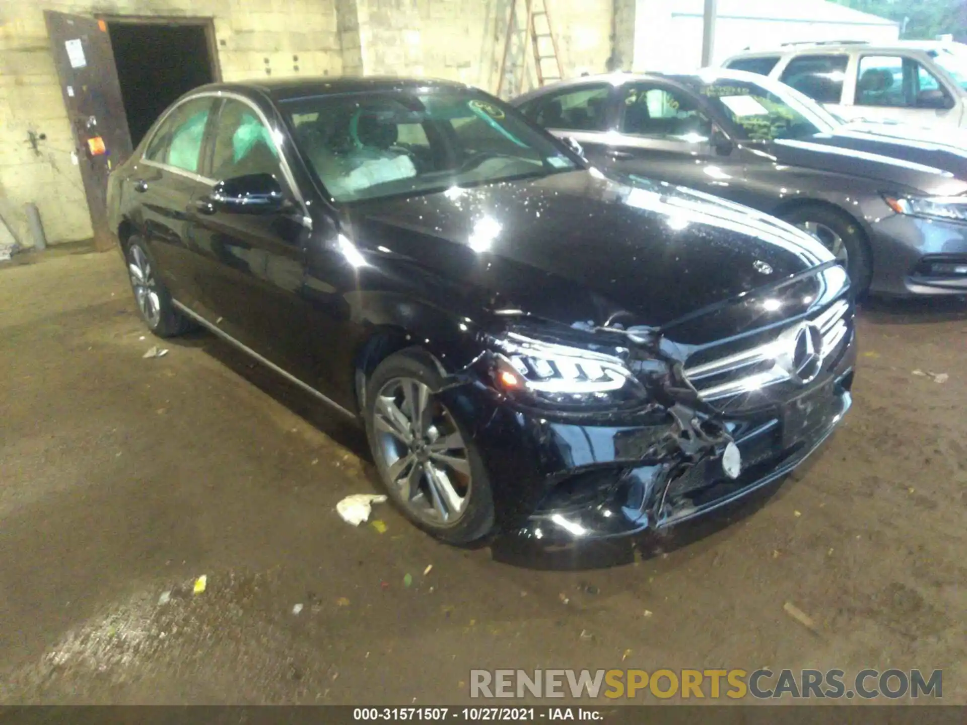 1 Photograph of a damaged car 55SWF8EB9KU284930 MERCEDES-BENZ C-CLASS 2019