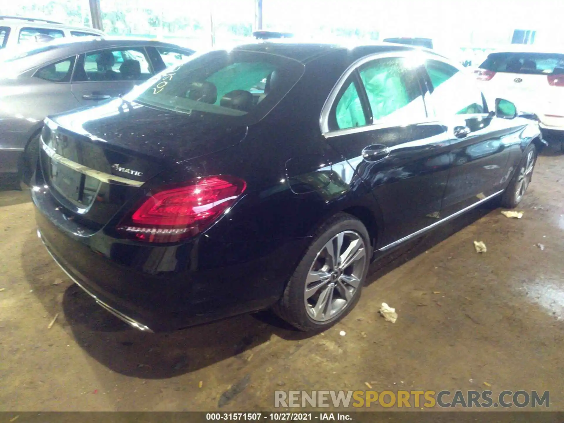 4 Photograph of a damaged car 55SWF8EB9KU284930 MERCEDES-BENZ C-CLASS 2019