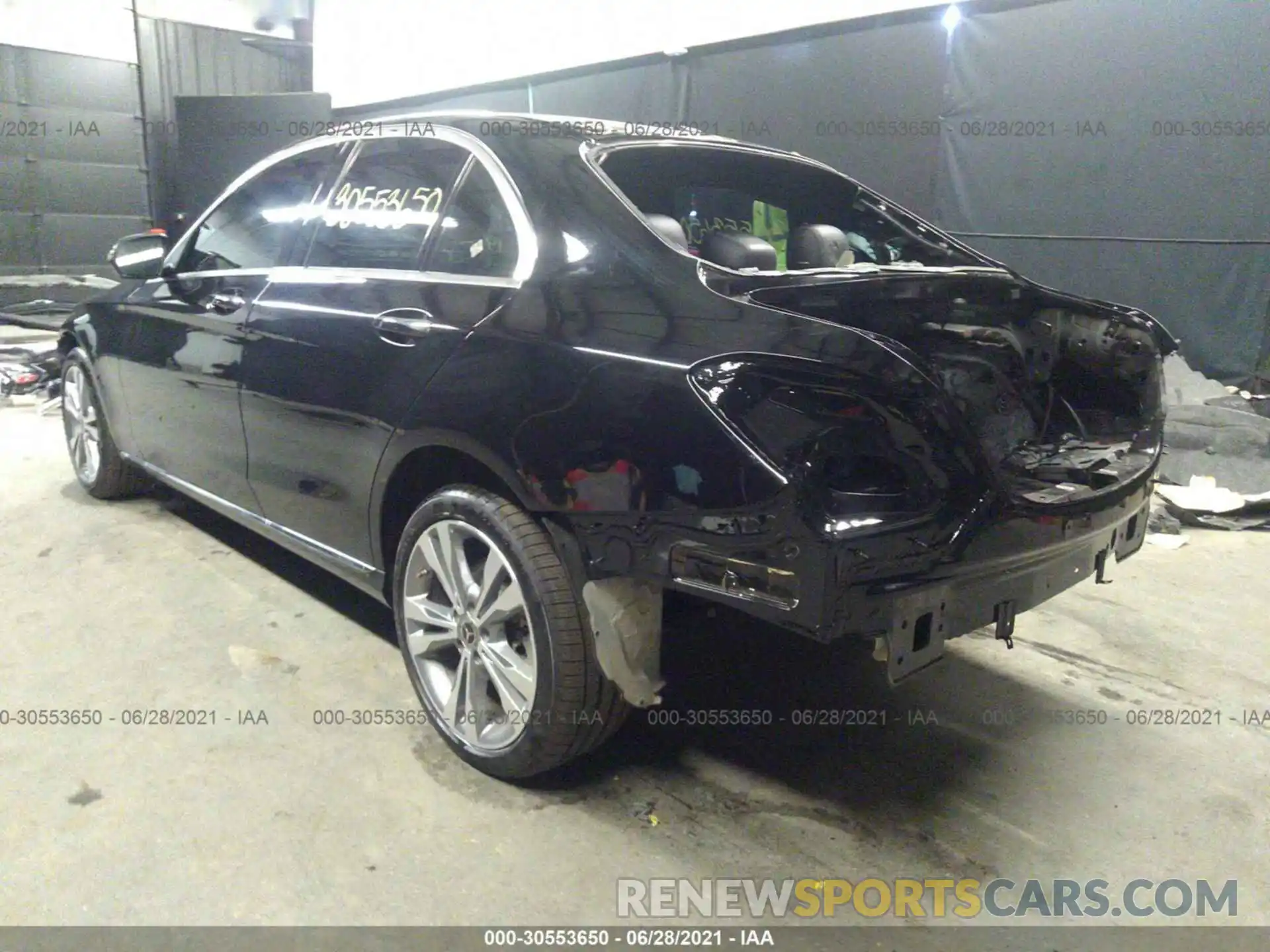 3 Photograph of a damaged car 55SWF8EB9KU285253 MERCEDES-BENZ C-CLASS 2019