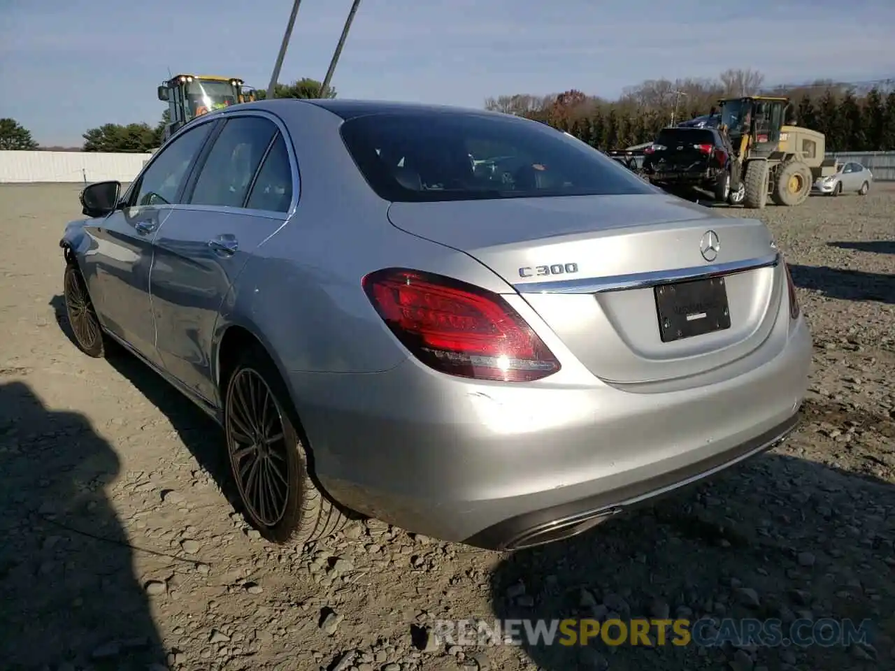 3 Photograph of a damaged car 55SWF8EB9KU296690 MERCEDES-BENZ C-CLASS 2019