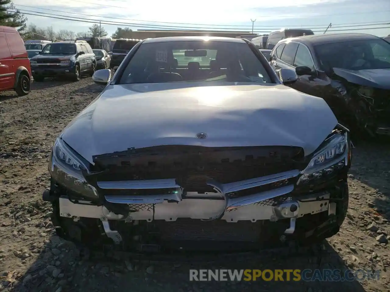 7 Photograph of a damaged car 55SWF8EB9KU296690 MERCEDES-BENZ C-CLASS 2019