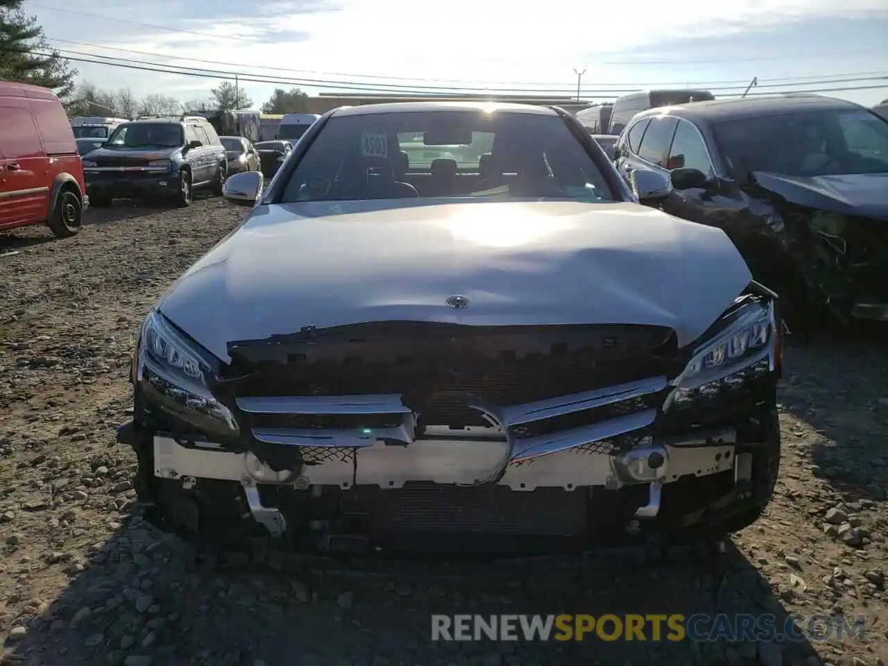 9 Photograph of a damaged car 55SWF8EB9KU296690 MERCEDES-BENZ C-CLASS 2019