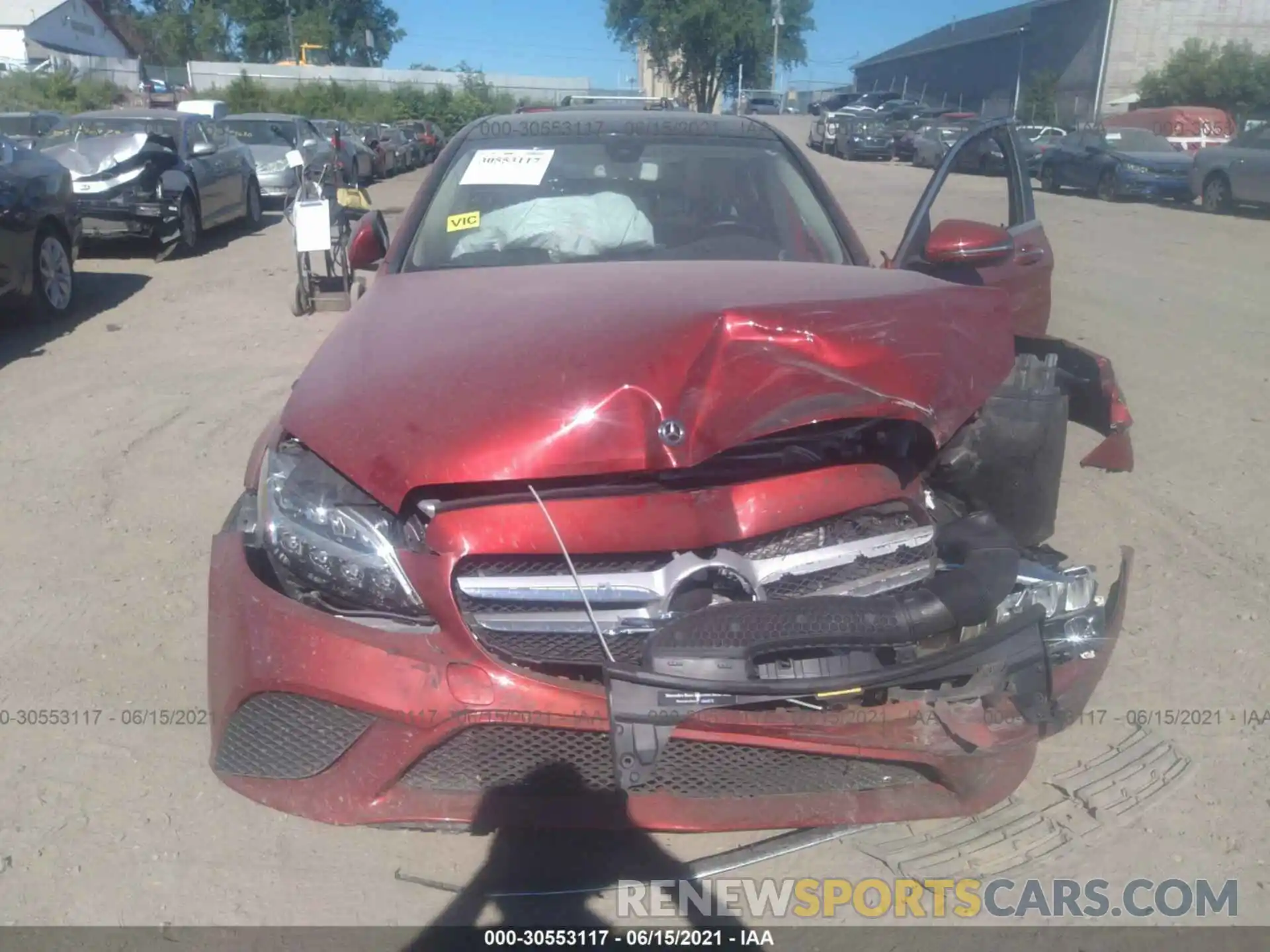 6 Photograph of a damaged car 55SWF8EB9KU302391 MERCEDES-BENZ C-CLASS 2019