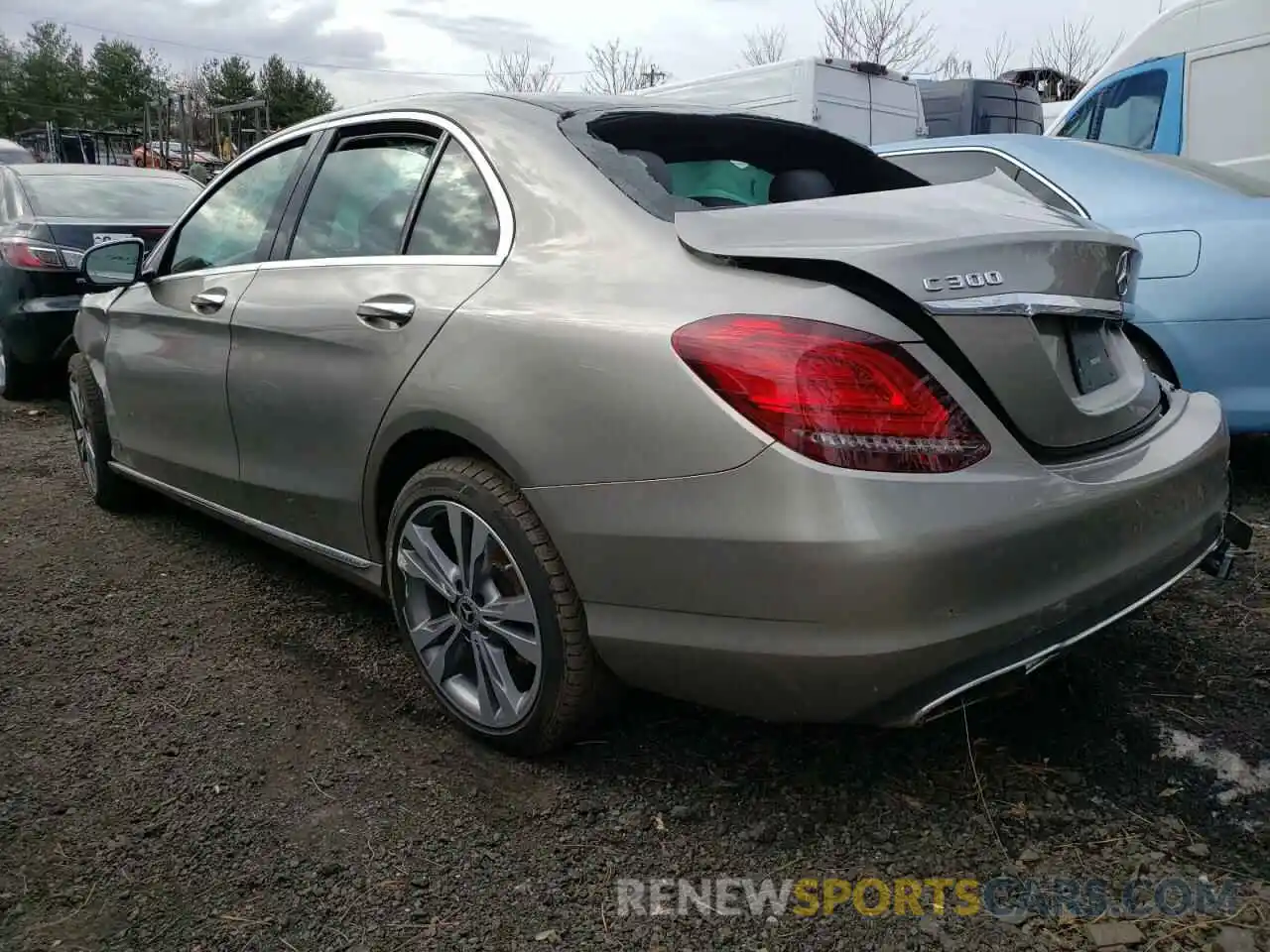 3 Photograph of a damaged car 55SWF8EB9KU305159 MERCEDES-BENZ C-CLASS 2019