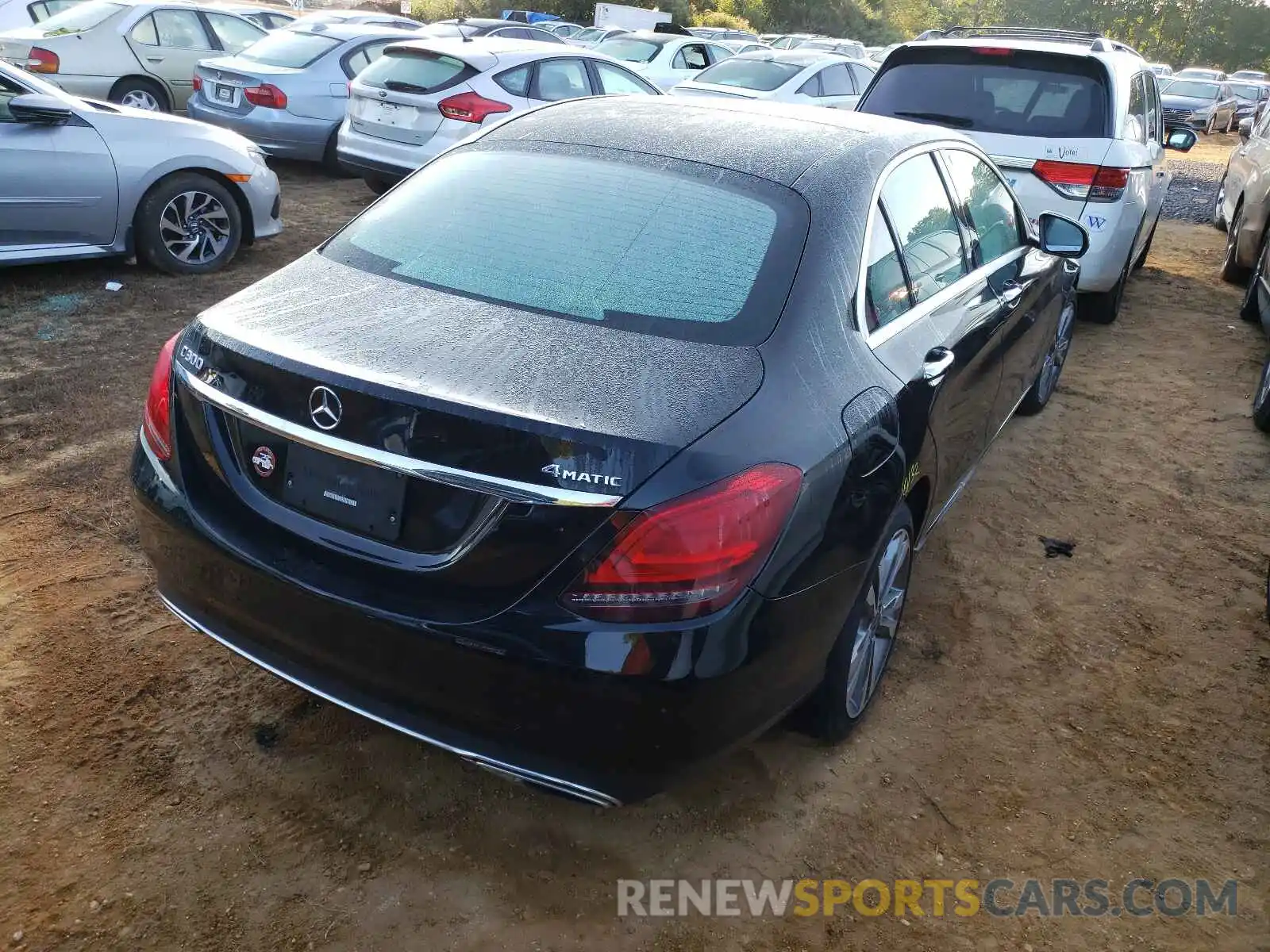 4 Photograph of a damaged car 55SWF8EB9KU311883 MERCEDES-BENZ C-CLASS 2019