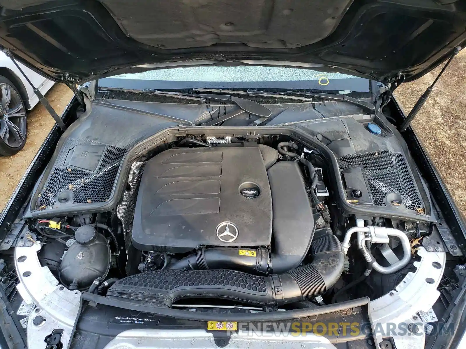 7 Photograph of a damaged car 55SWF8EB9KU311883 MERCEDES-BENZ C-CLASS 2019