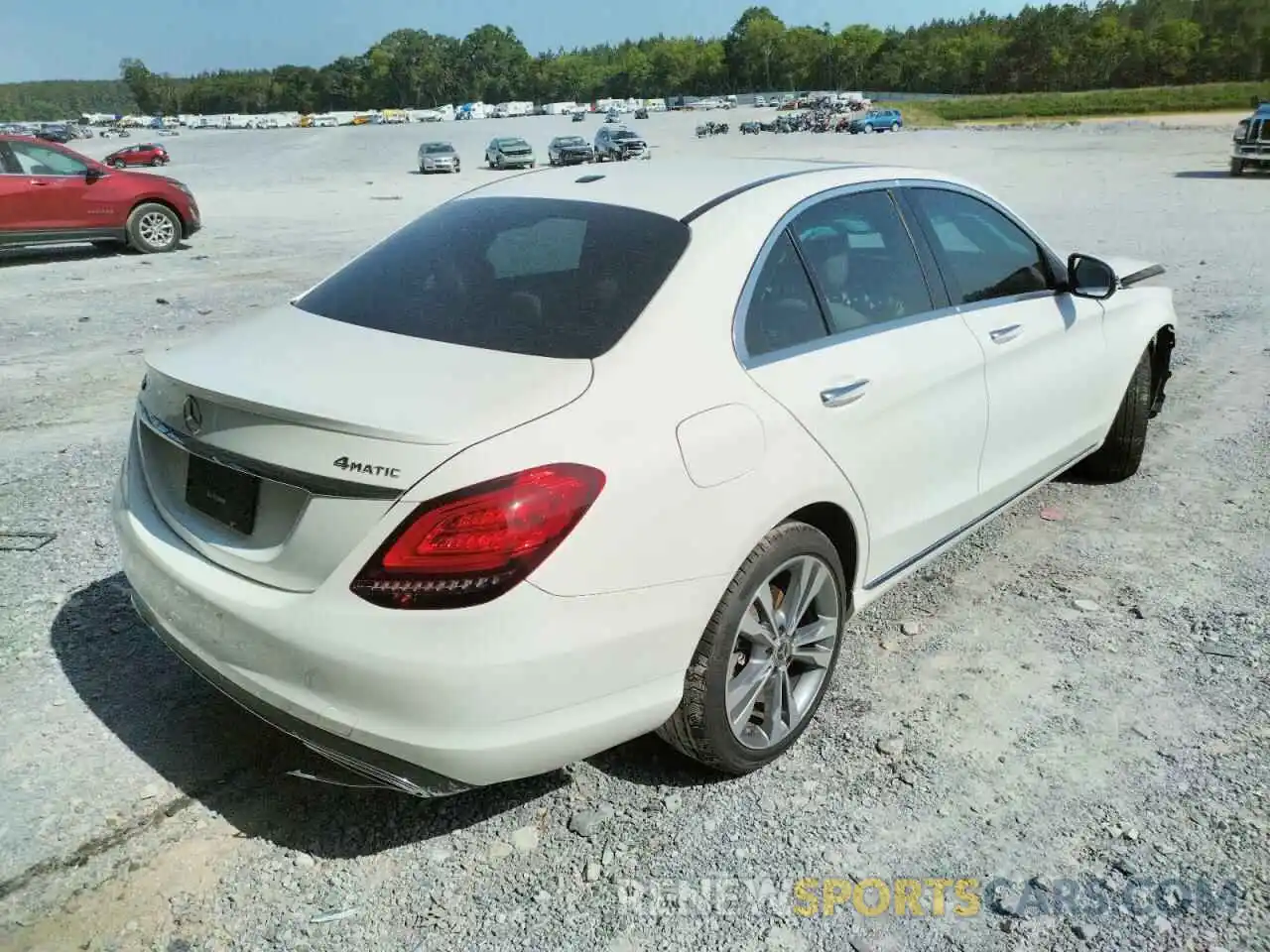 4 Photograph of a damaged car 55SWF8EB9KU312029 MERCEDES-BENZ C-CLASS 2019