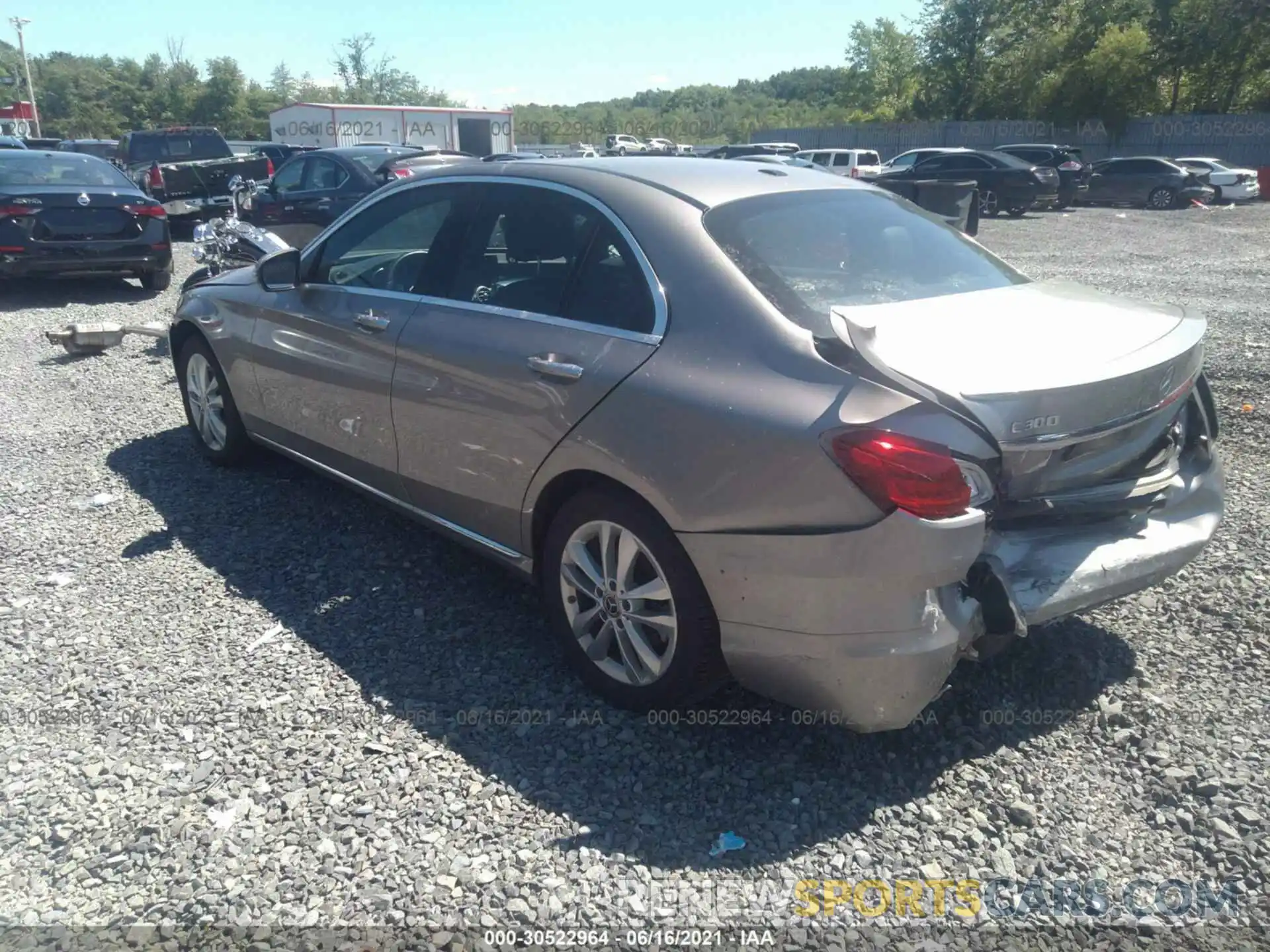 3 Photograph of a damaged car 55SWF8EB9KU313651 MERCEDES-BENZ C-CLASS 2019