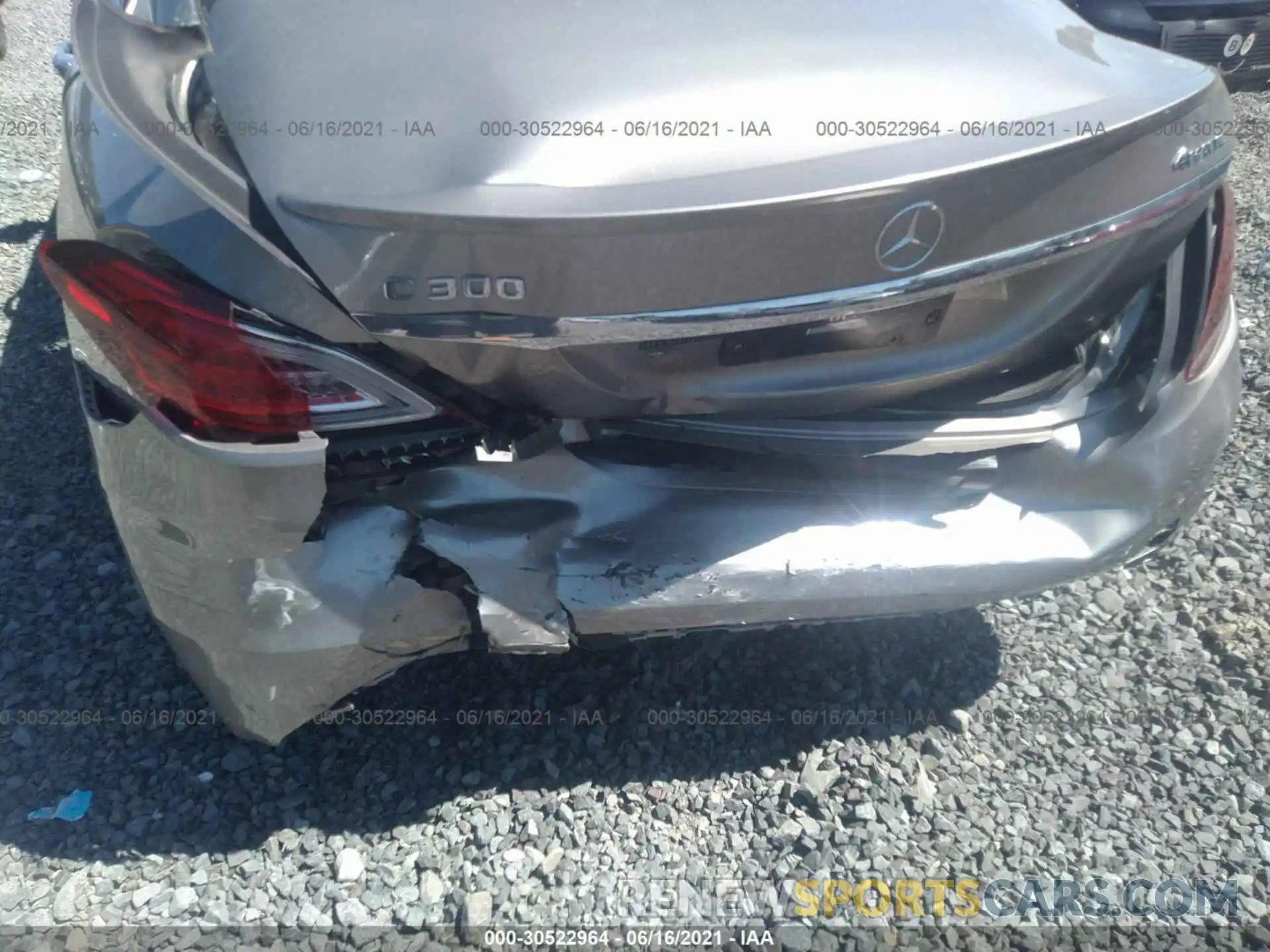 6 Photograph of a damaged car 55SWF8EB9KU313651 MERCEDES-BENZ C-CLASS 2019