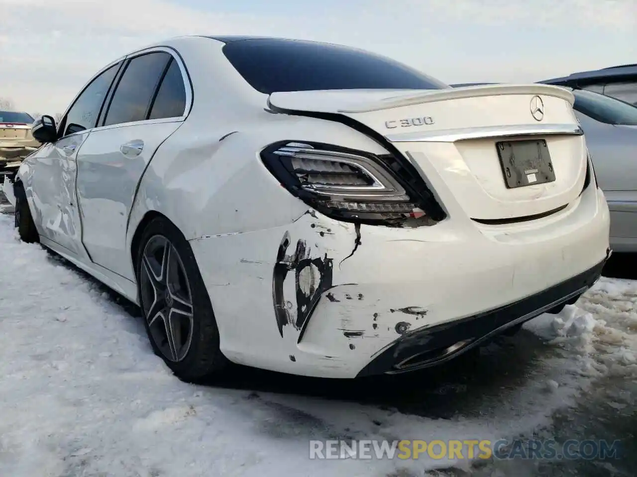 3 Photograph of a damaged car 55SWF8EB9KU318302 MERCEDES-BENZ C-CLASS 2019