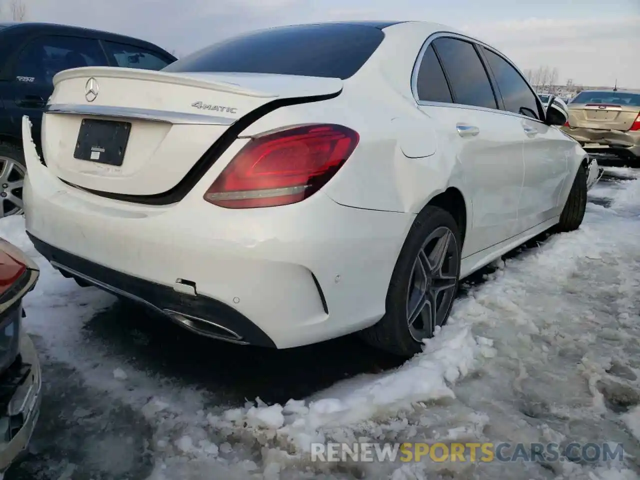 4 Photograph of a damaged car 55SWF8EB9KU318302 MERCEDES-BENZ C-CLASS 2019