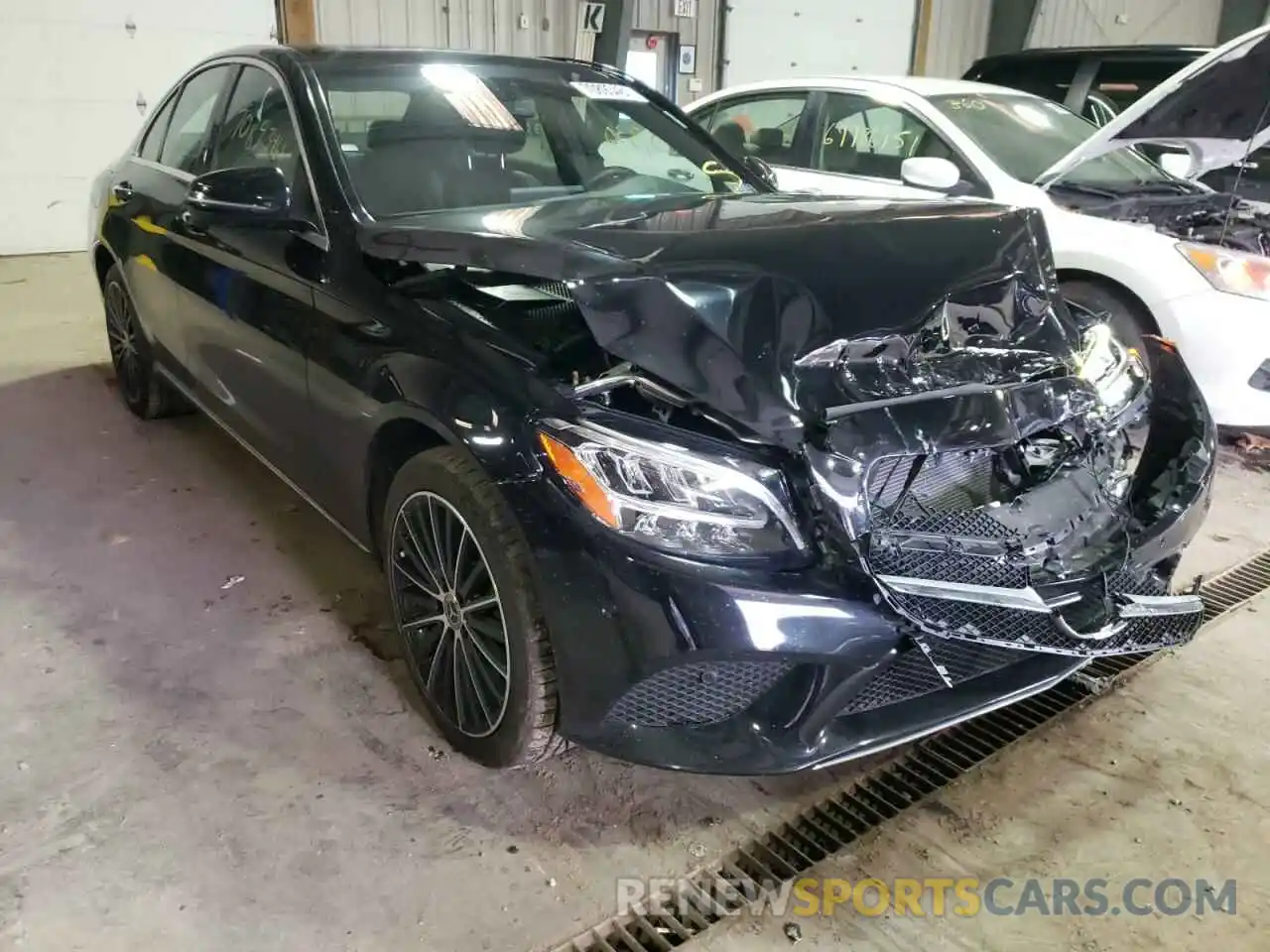 1 Photograph of a damaged car 55SWF8EB9KU318946 MERCEDES-BENZ C-CLASS 2019