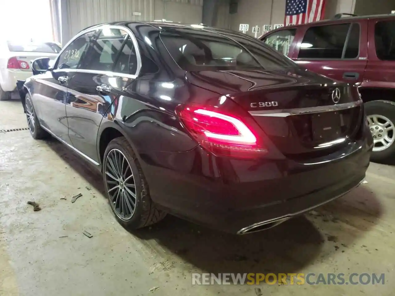 3 Photograph of a damaged car 55SWF8EB9KU318946 MERCEDES-BENZ C-CLASS 2019